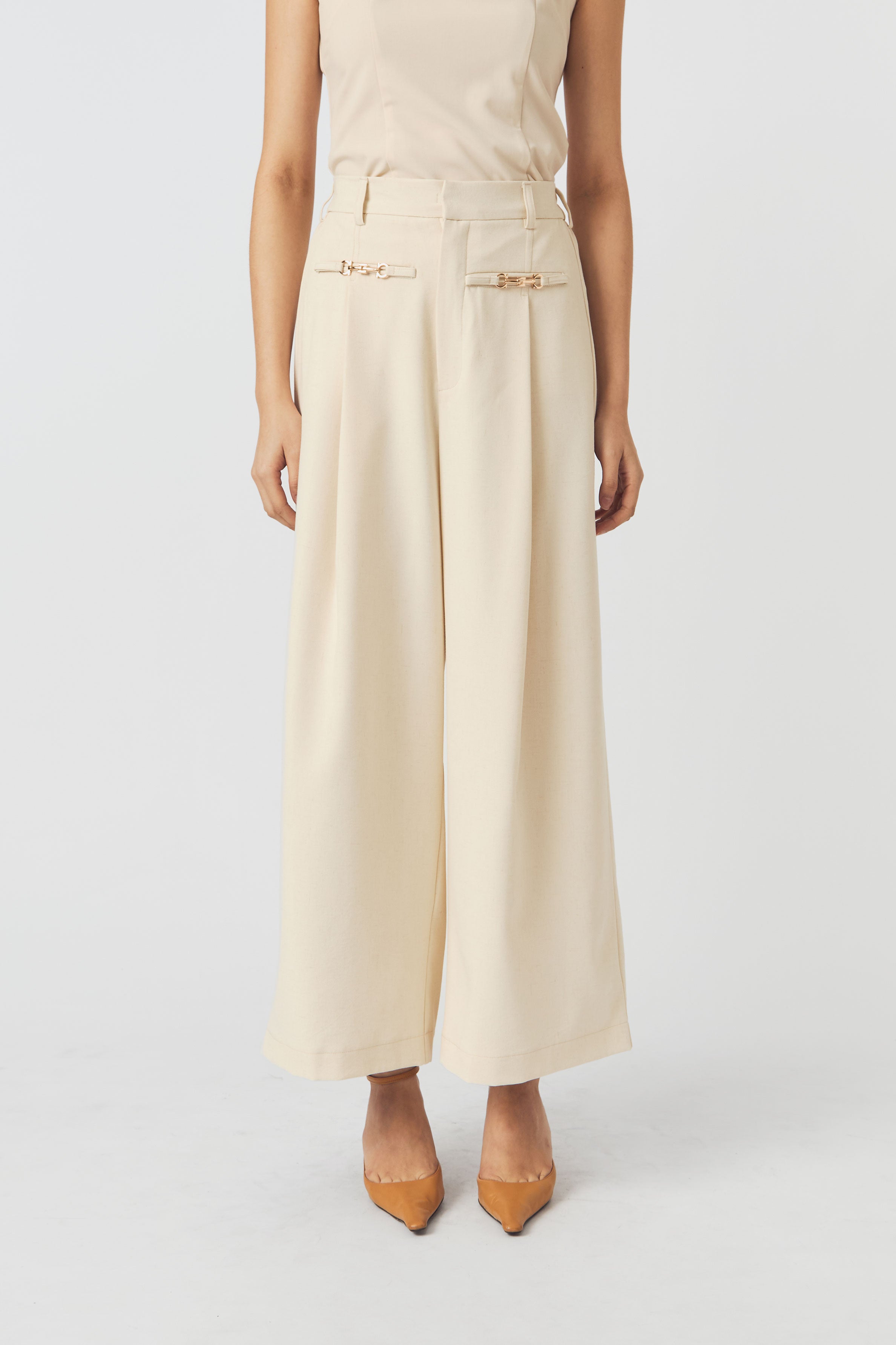 BENNE PANTS BEIGE