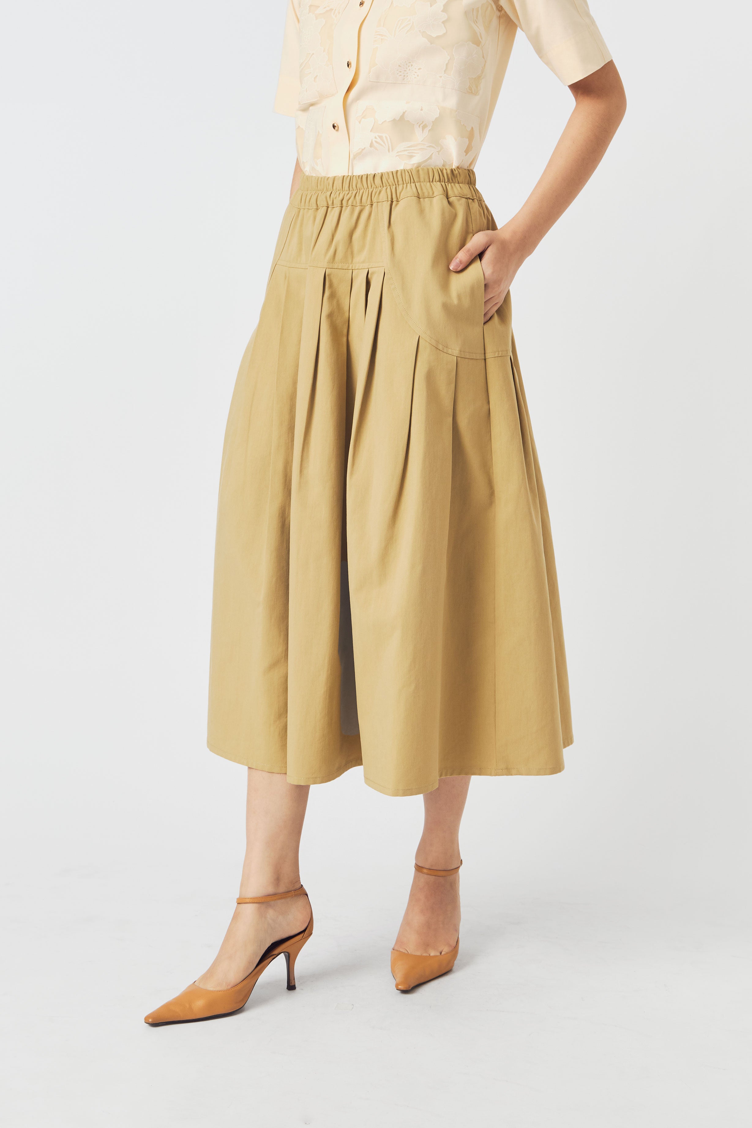 JUDE SKIRT BROWN