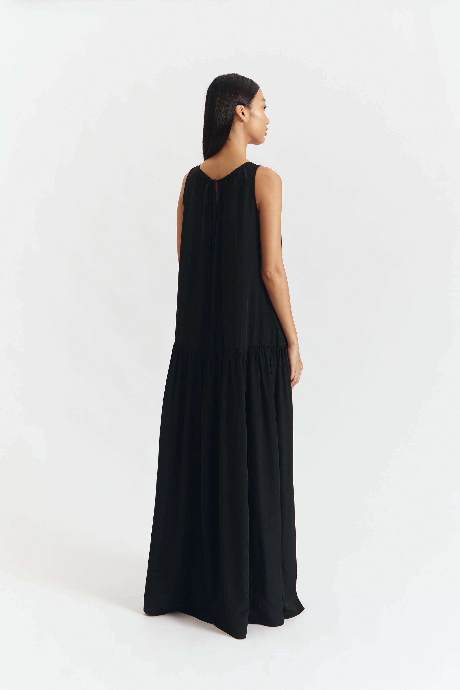 PLIO DRESS BLACK