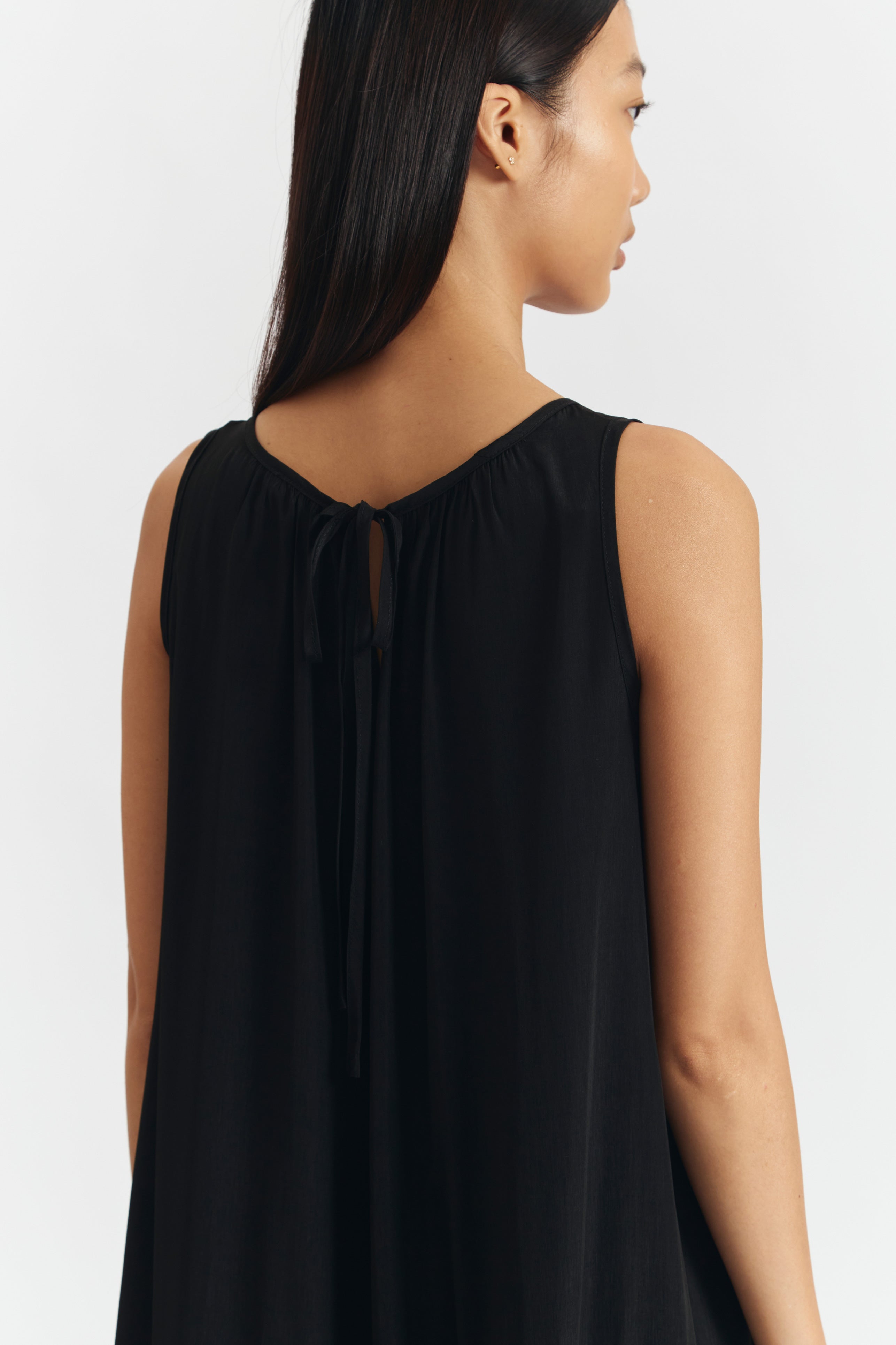 PLIO DRESS BLACK