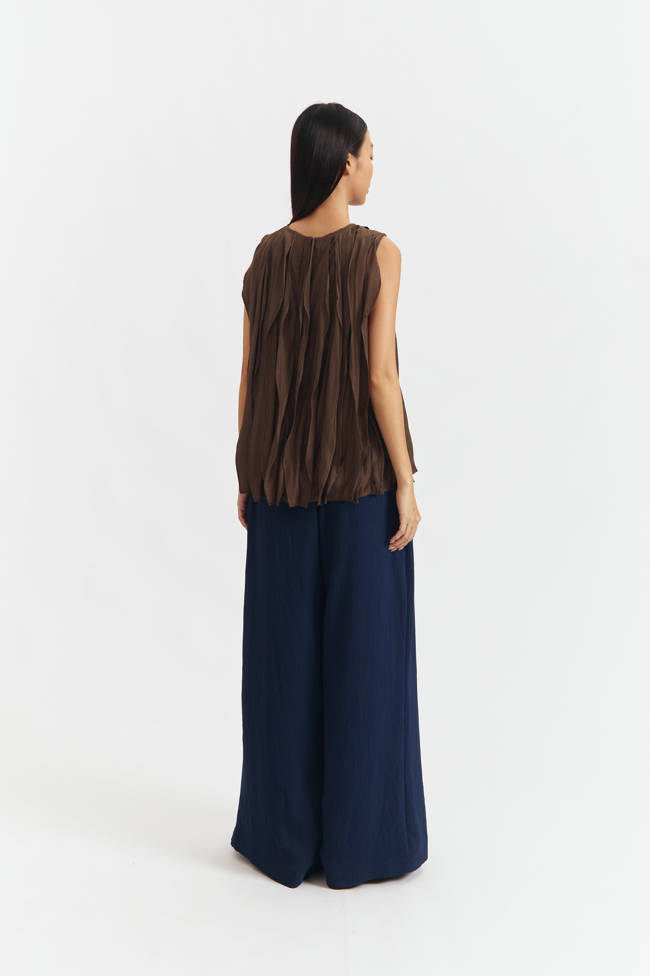 ZAVI TOP DARK BROWN