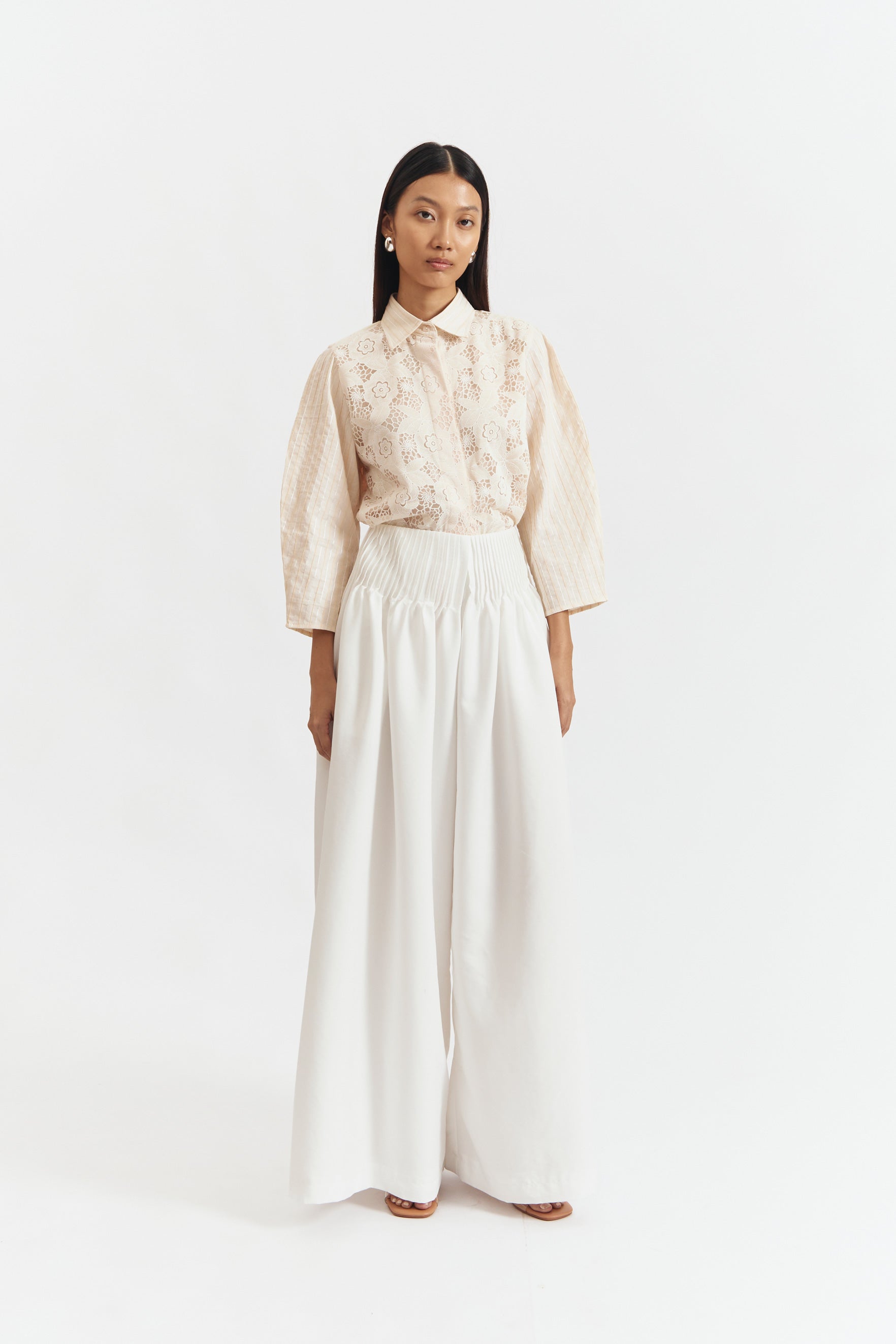AIDEN PANTS WHITE