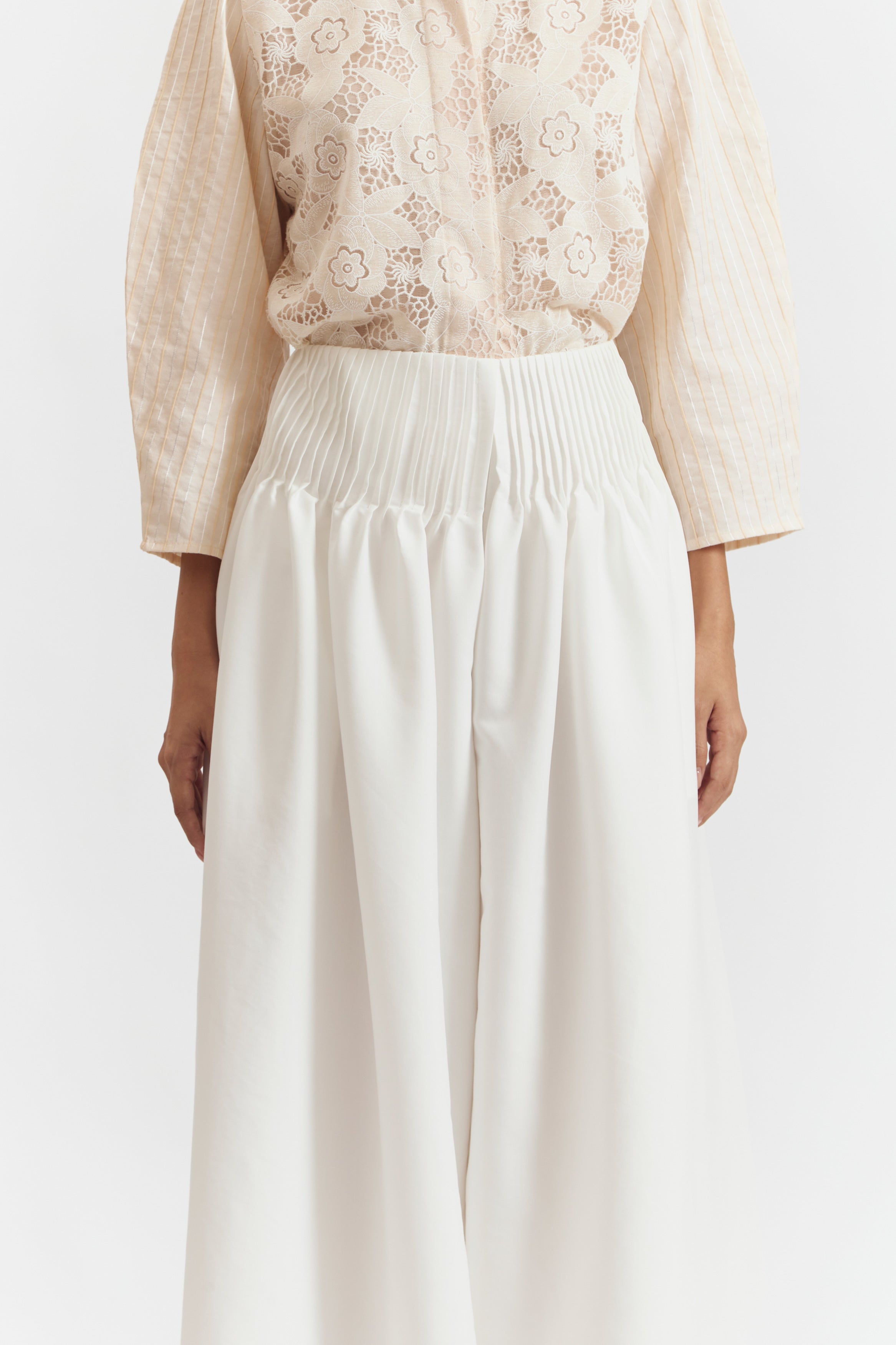 AIDEN PANTS WHITE
