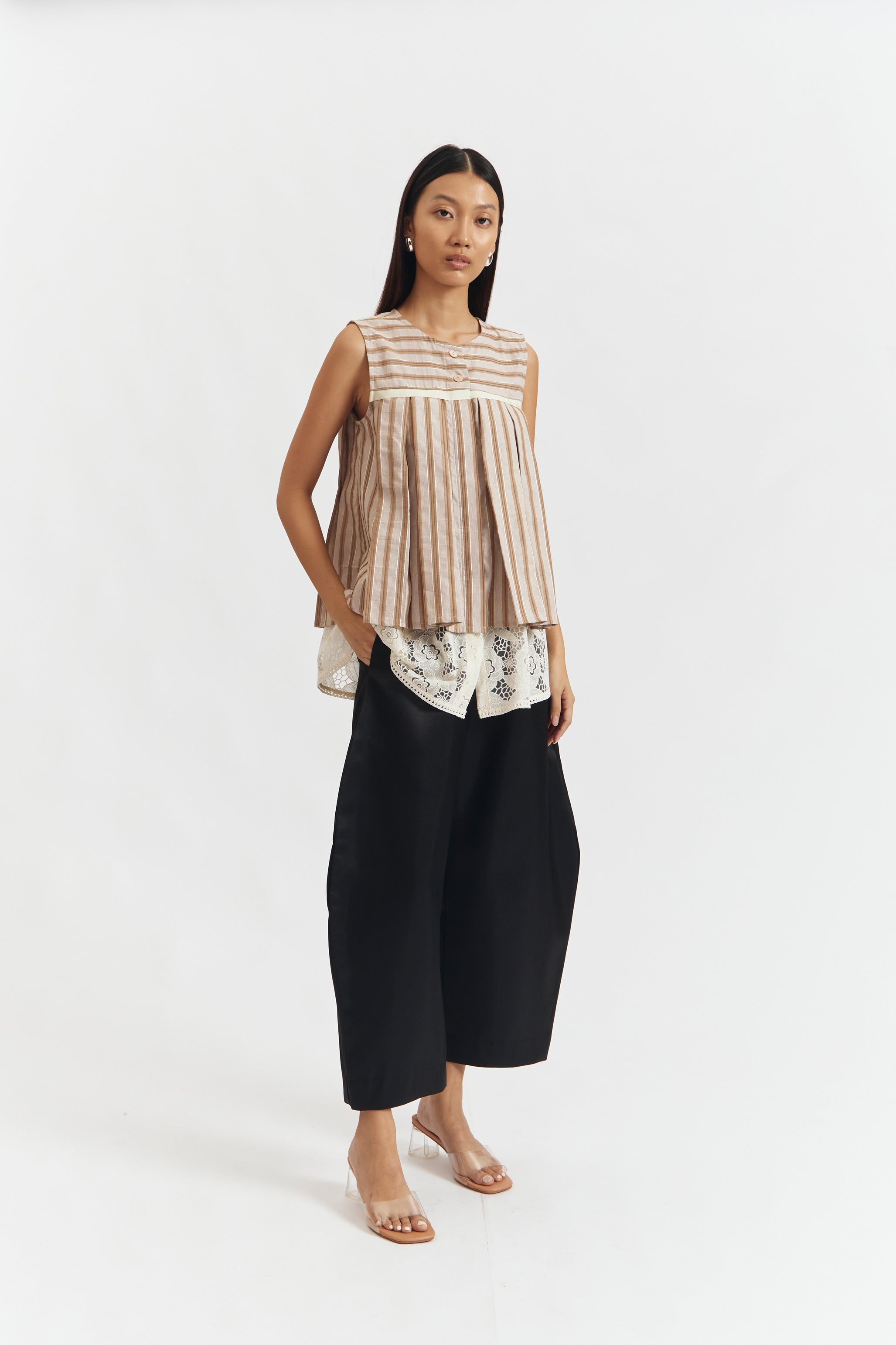JENNA TOP BROWN