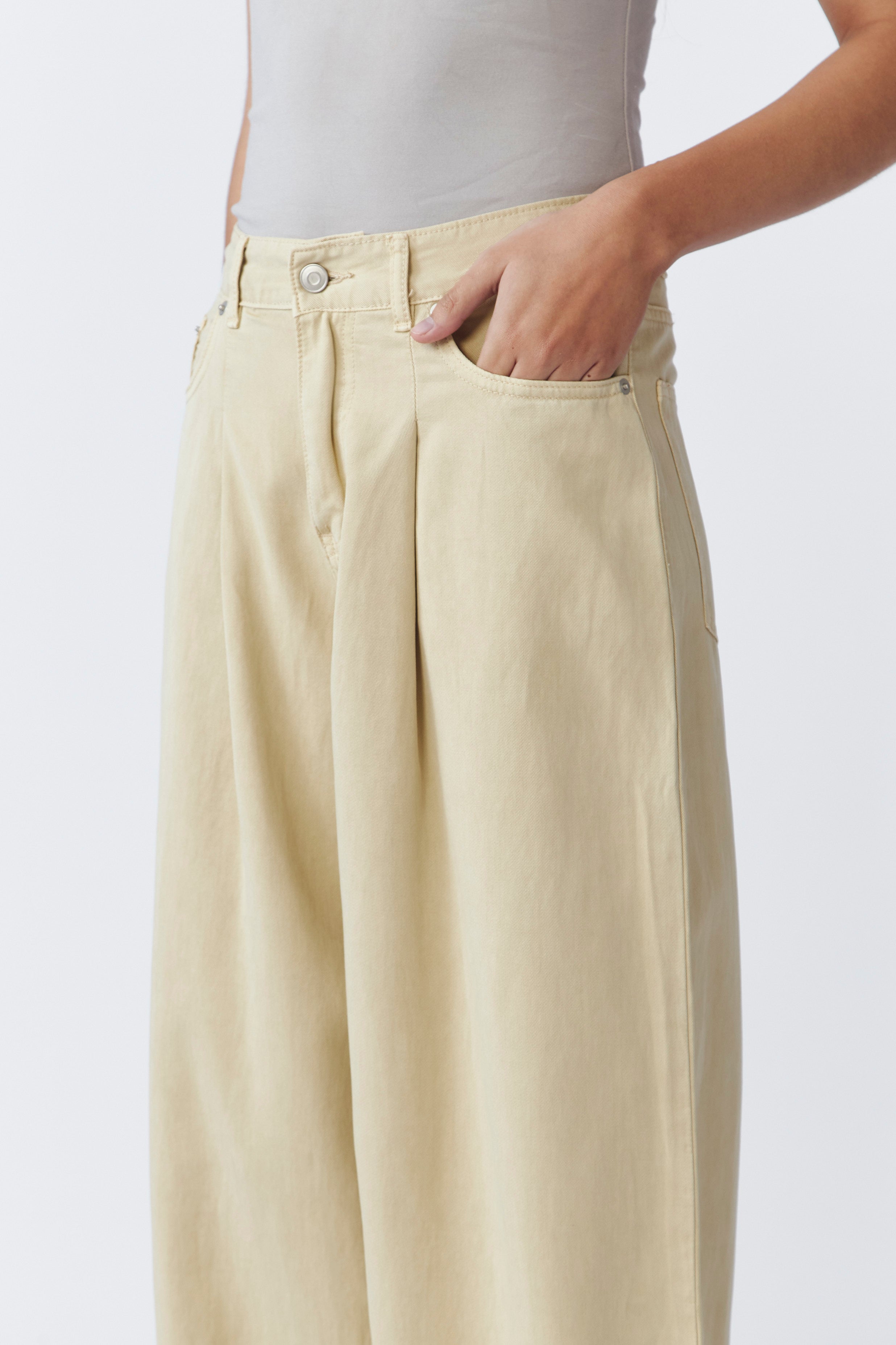 NOZA PANTS BLEACHED SAND