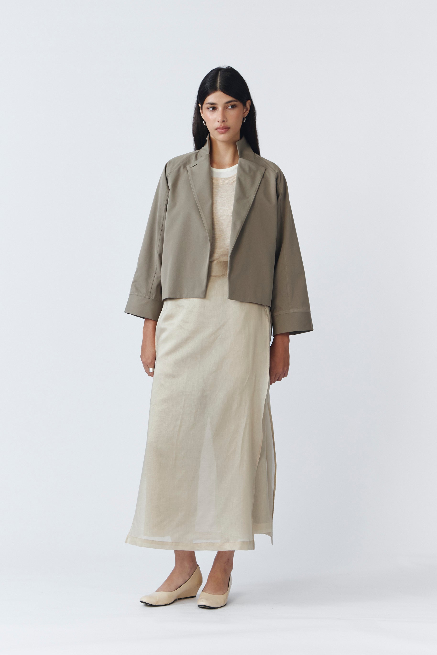 SHAN BLAZER OLIVE