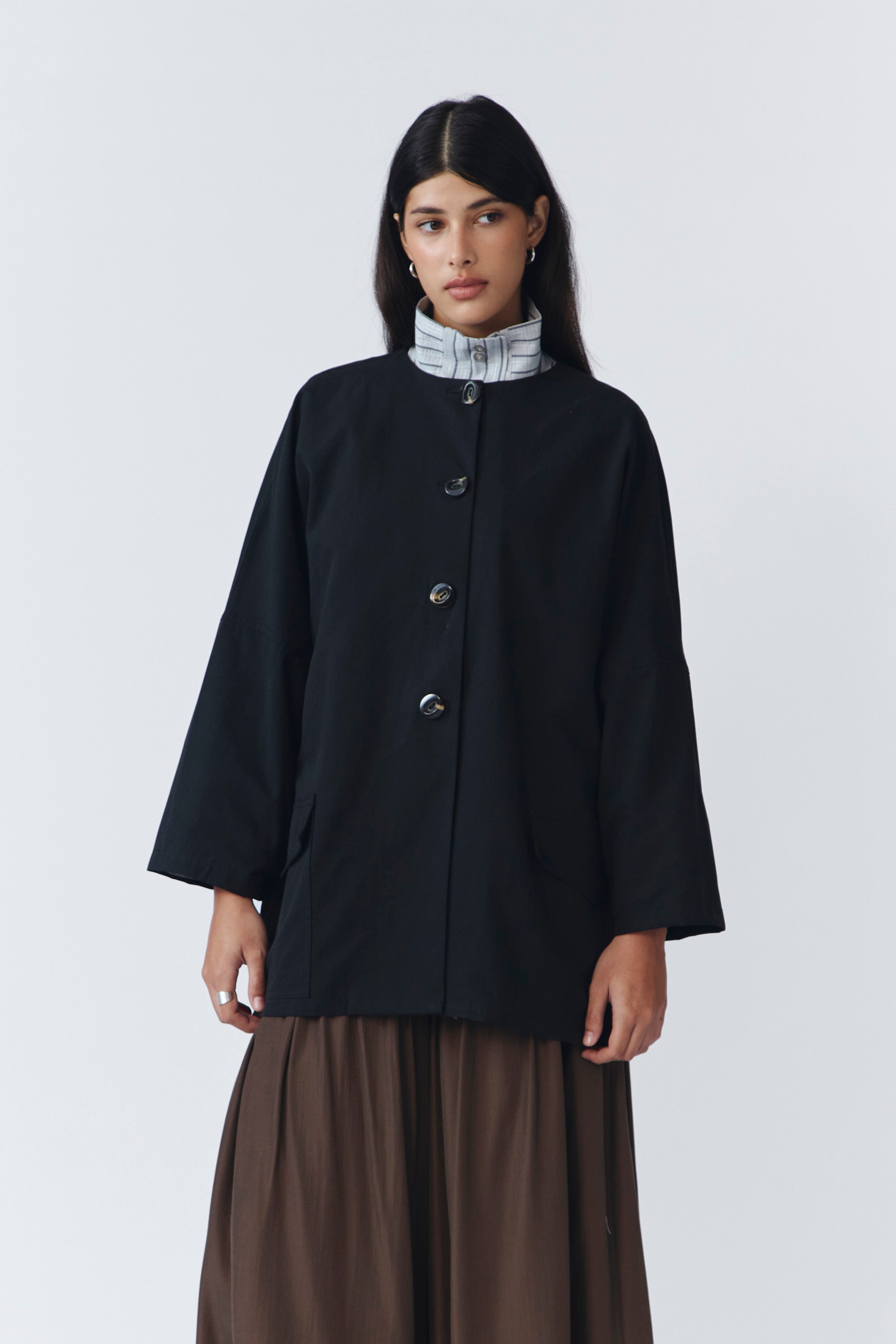 HUNO JACKET BLACK