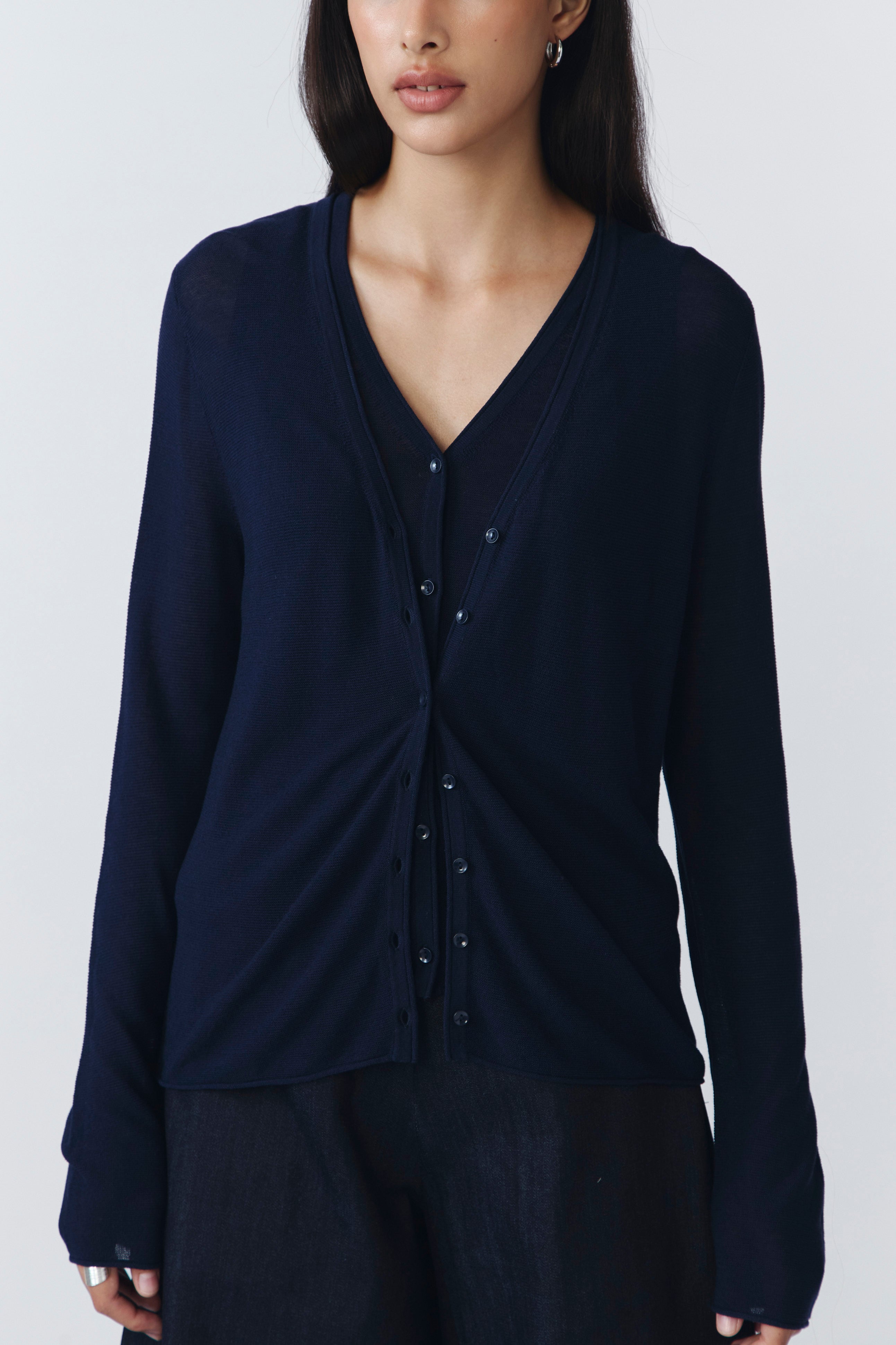 CASSA SET CARDIGAN MIDNIGHT