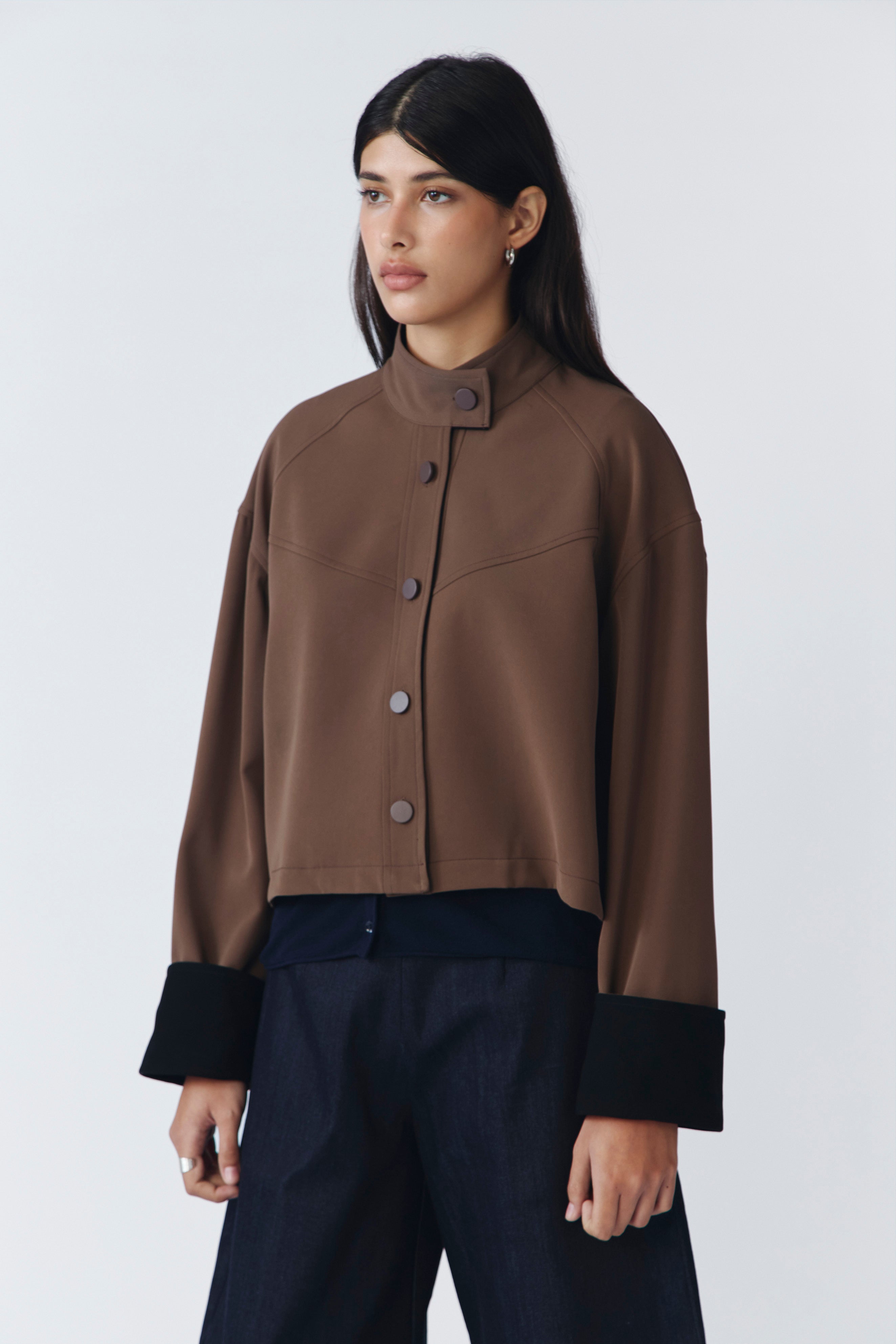 AILE JACKET BROWN
