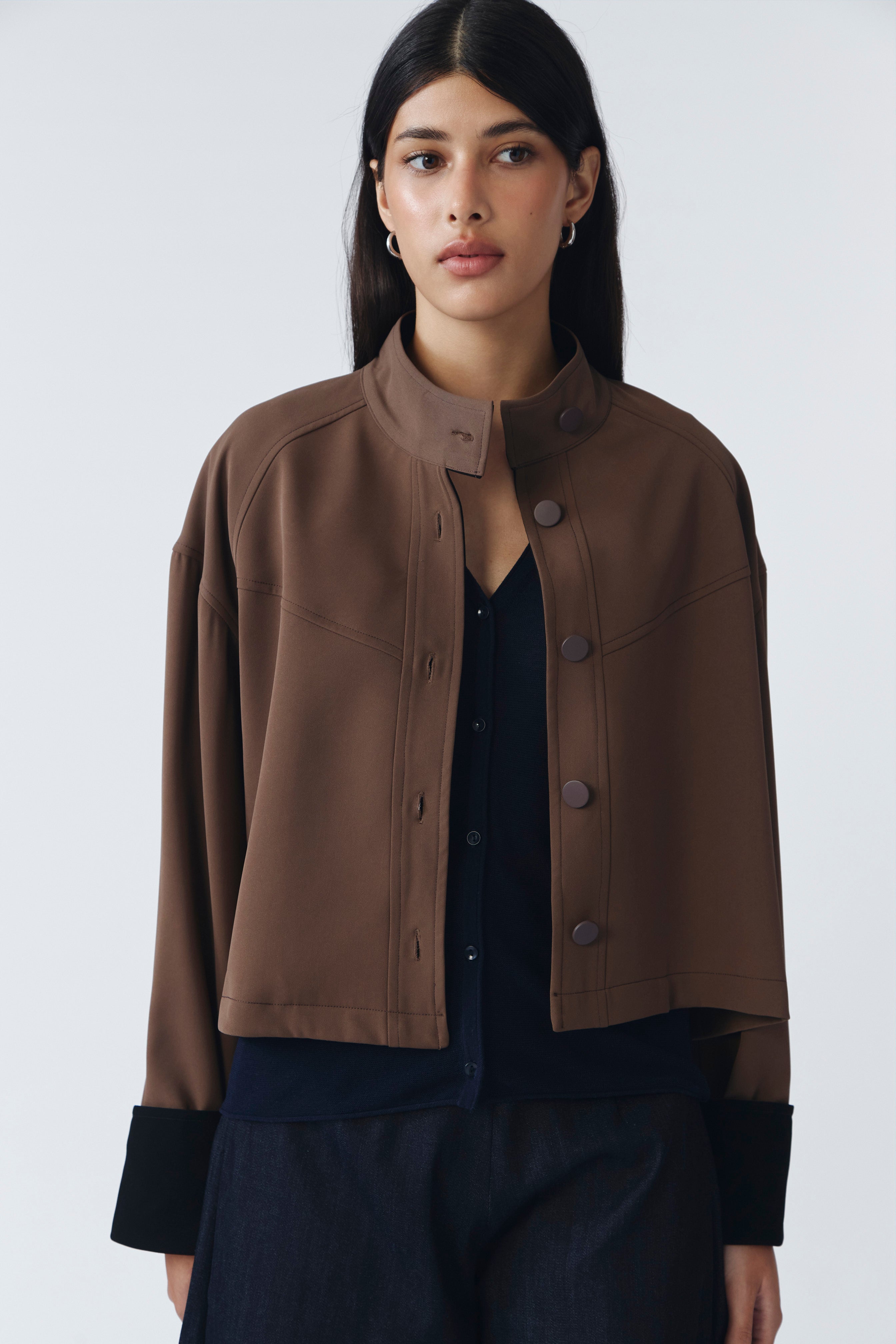 AILE JACKET BROWN