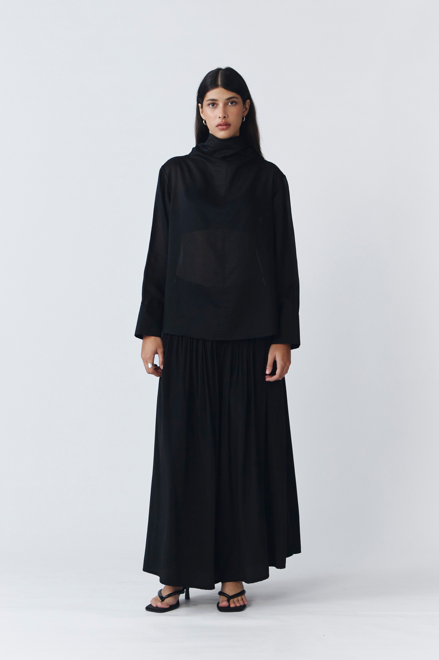 ELLIO TOP BLACK