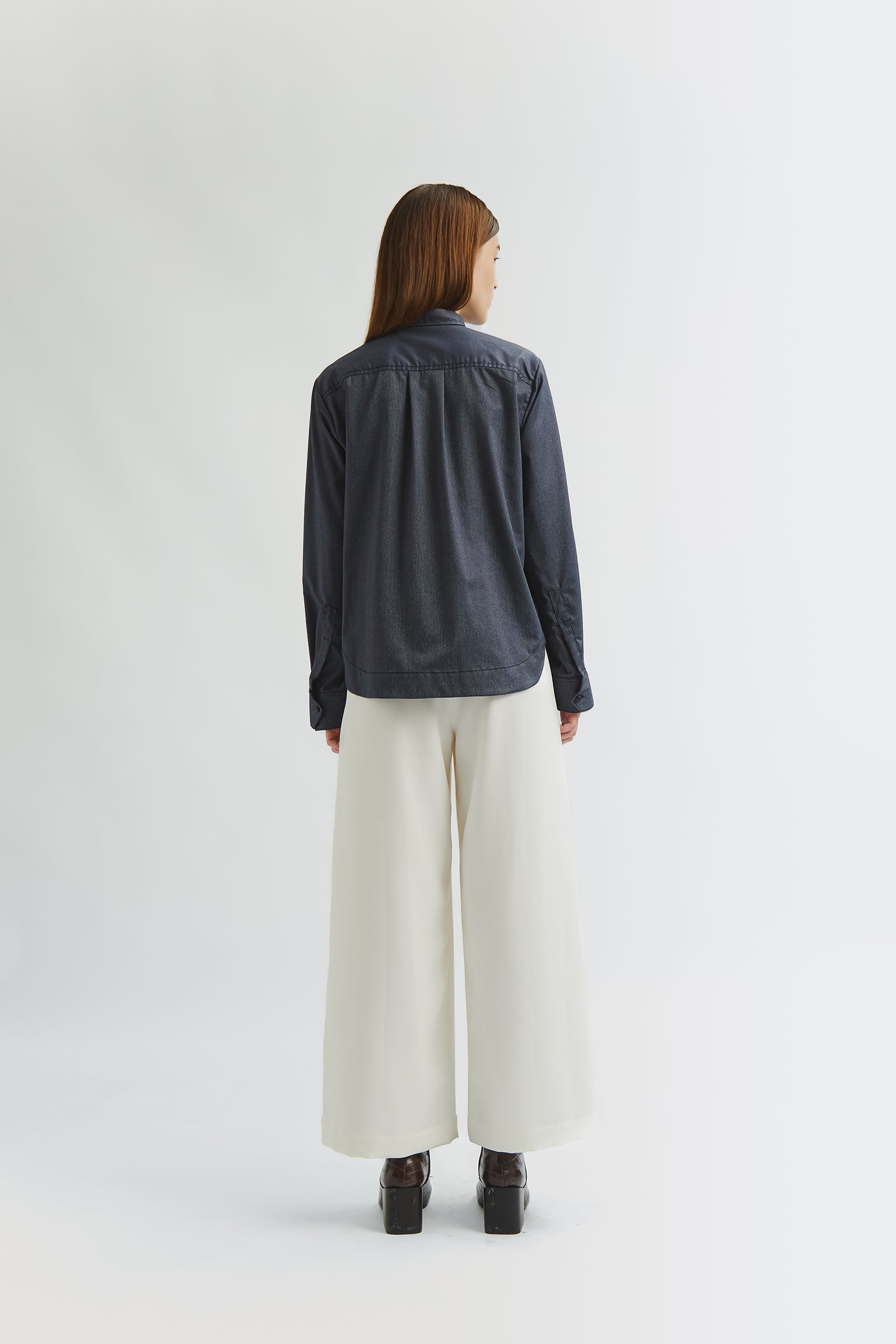 YARRA OVERSIZED SHIRT NAVY