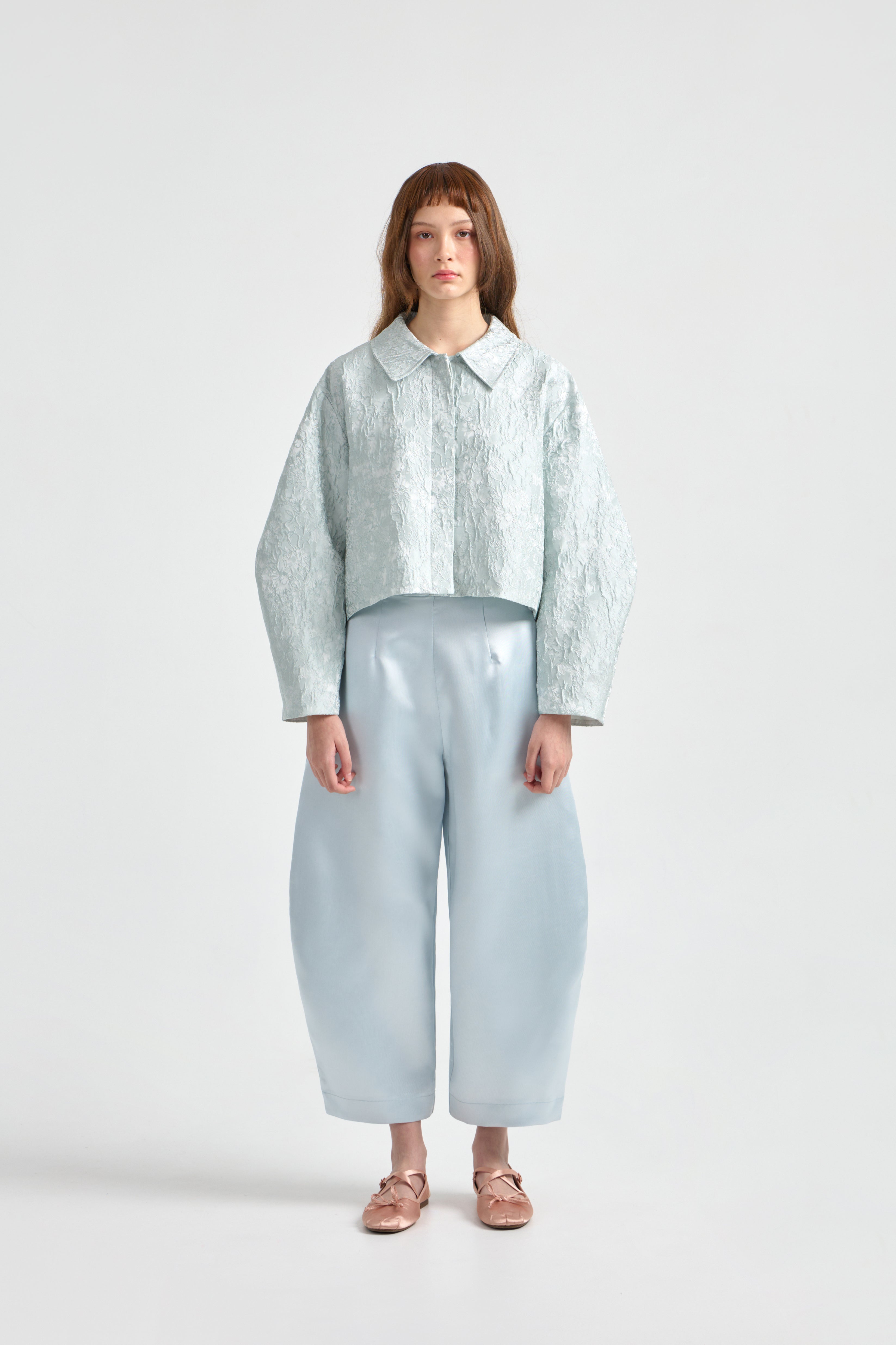 GINNA PANTS DUSTY BLUE