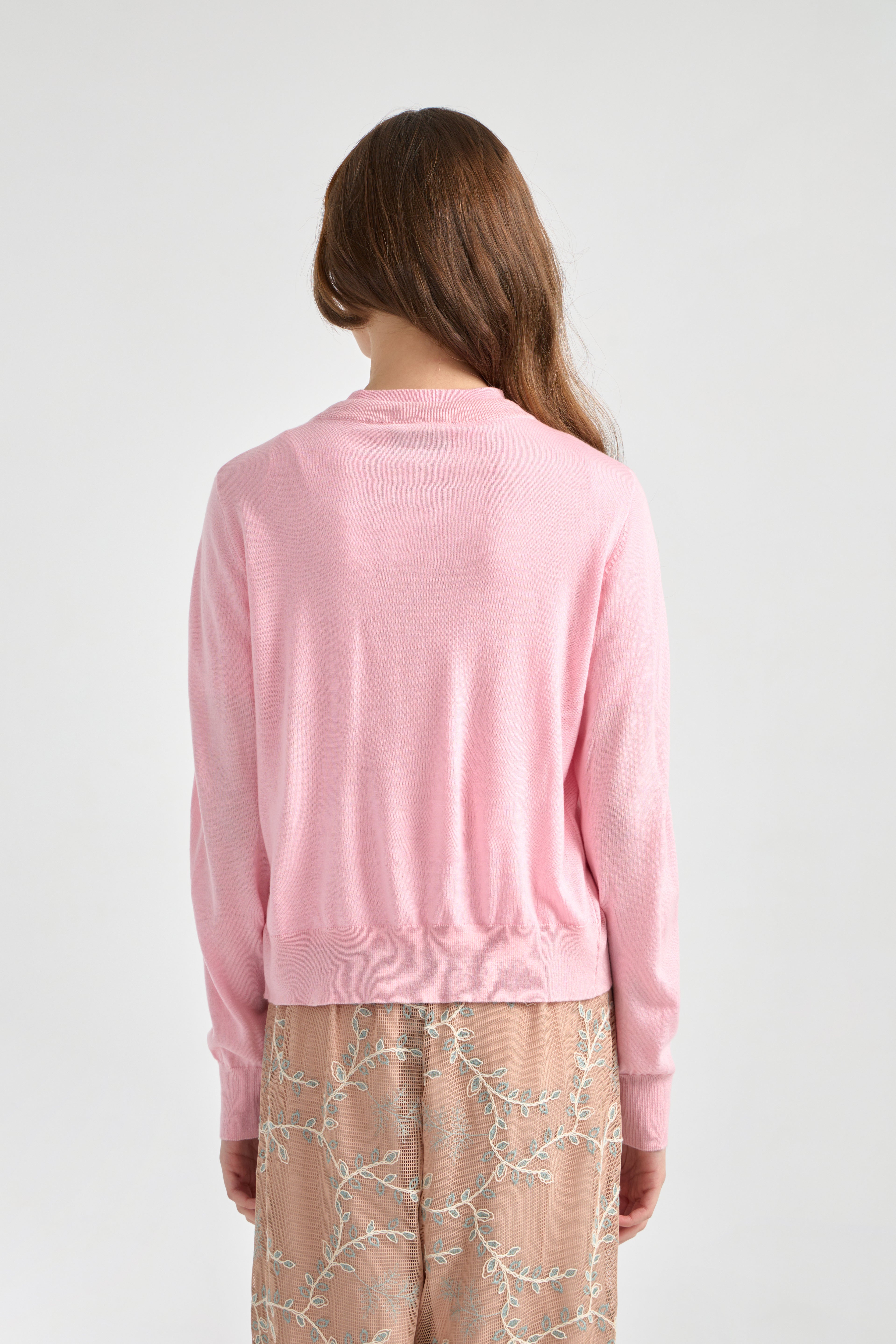 RAIA SET CARDIGAN PINK