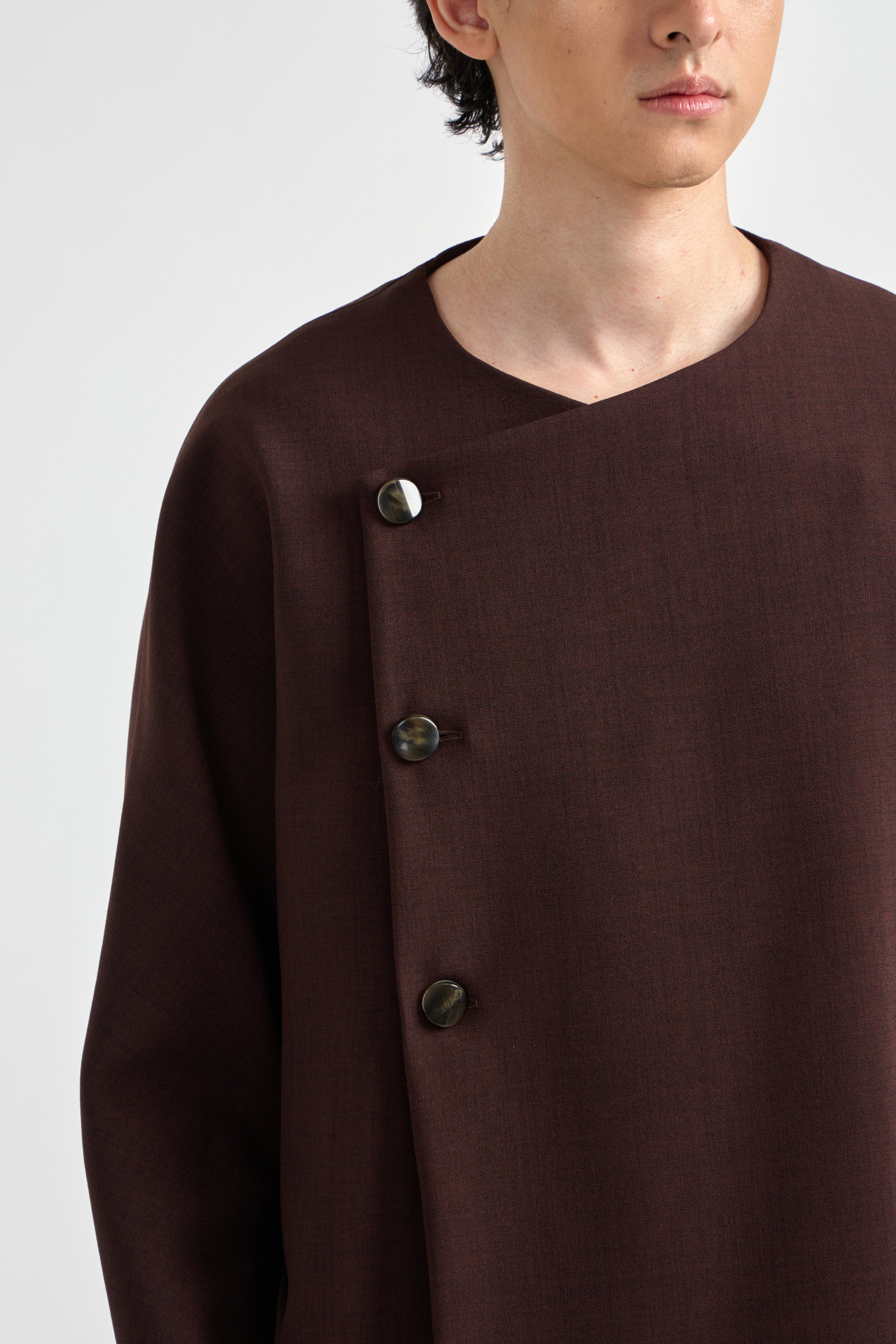 GERRA TOP DARK BROWN