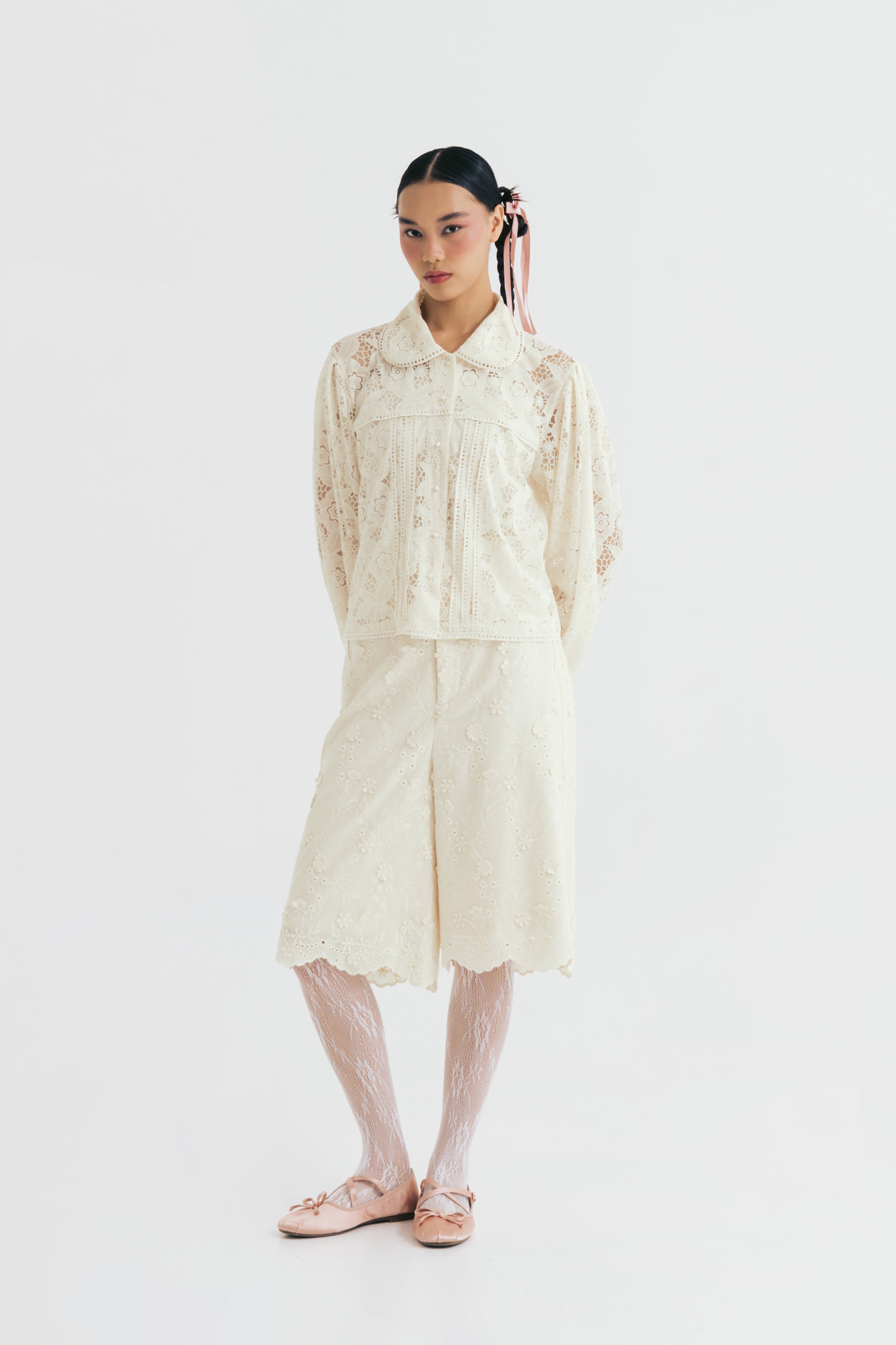KIRA PANTS BROKEN WHITE