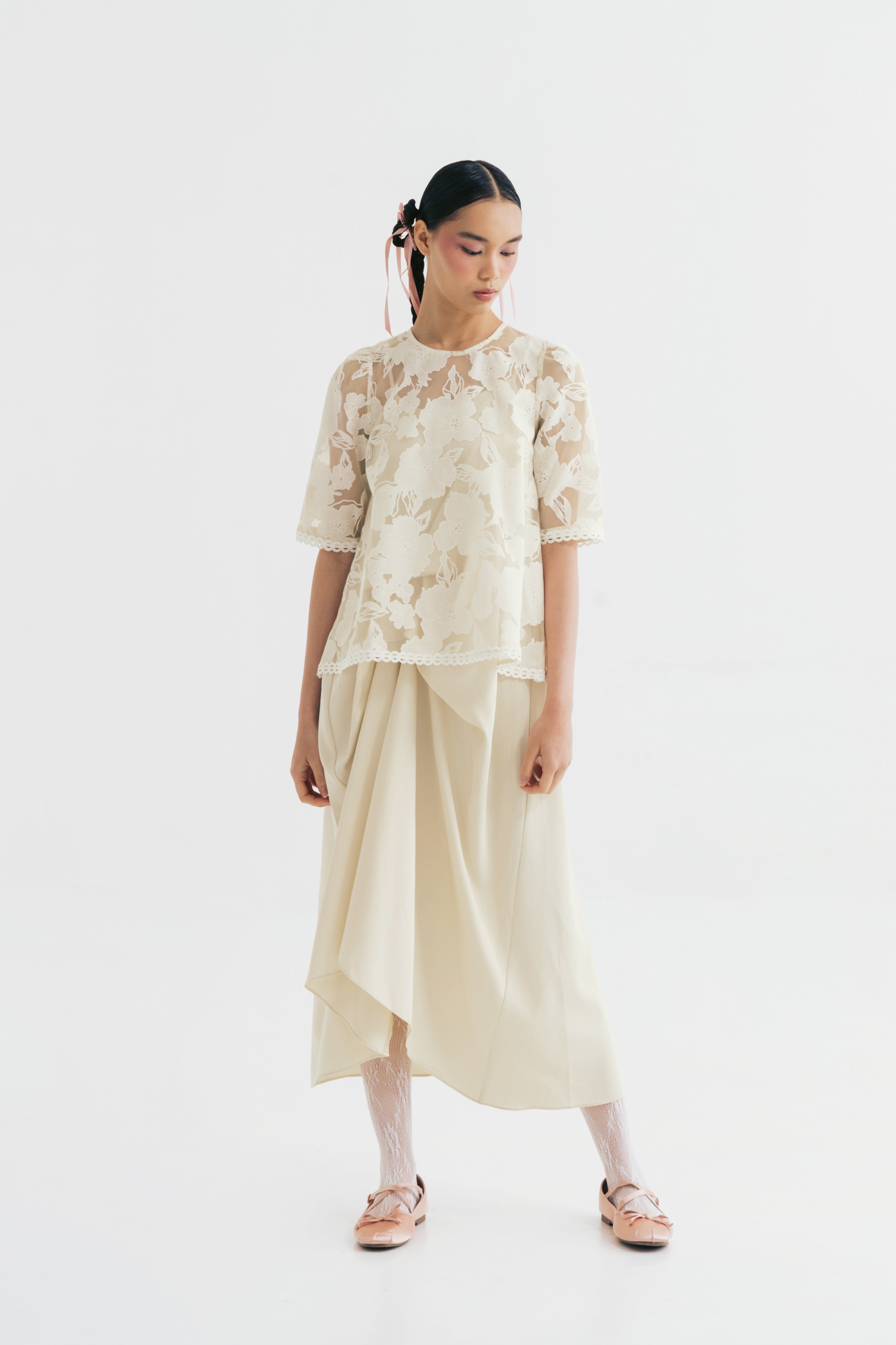 LUCA SET DRESS SAND