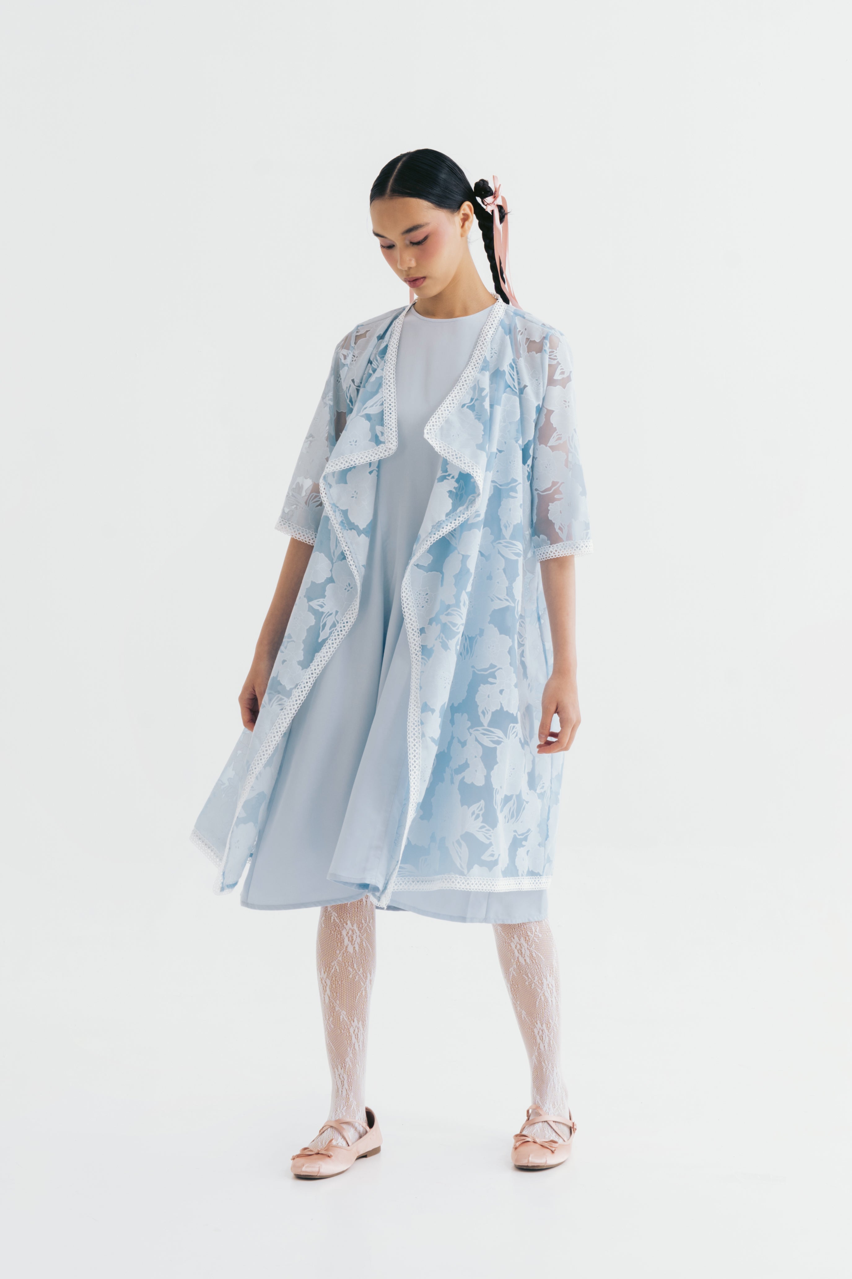 FREYA DRESS SKYBLUE