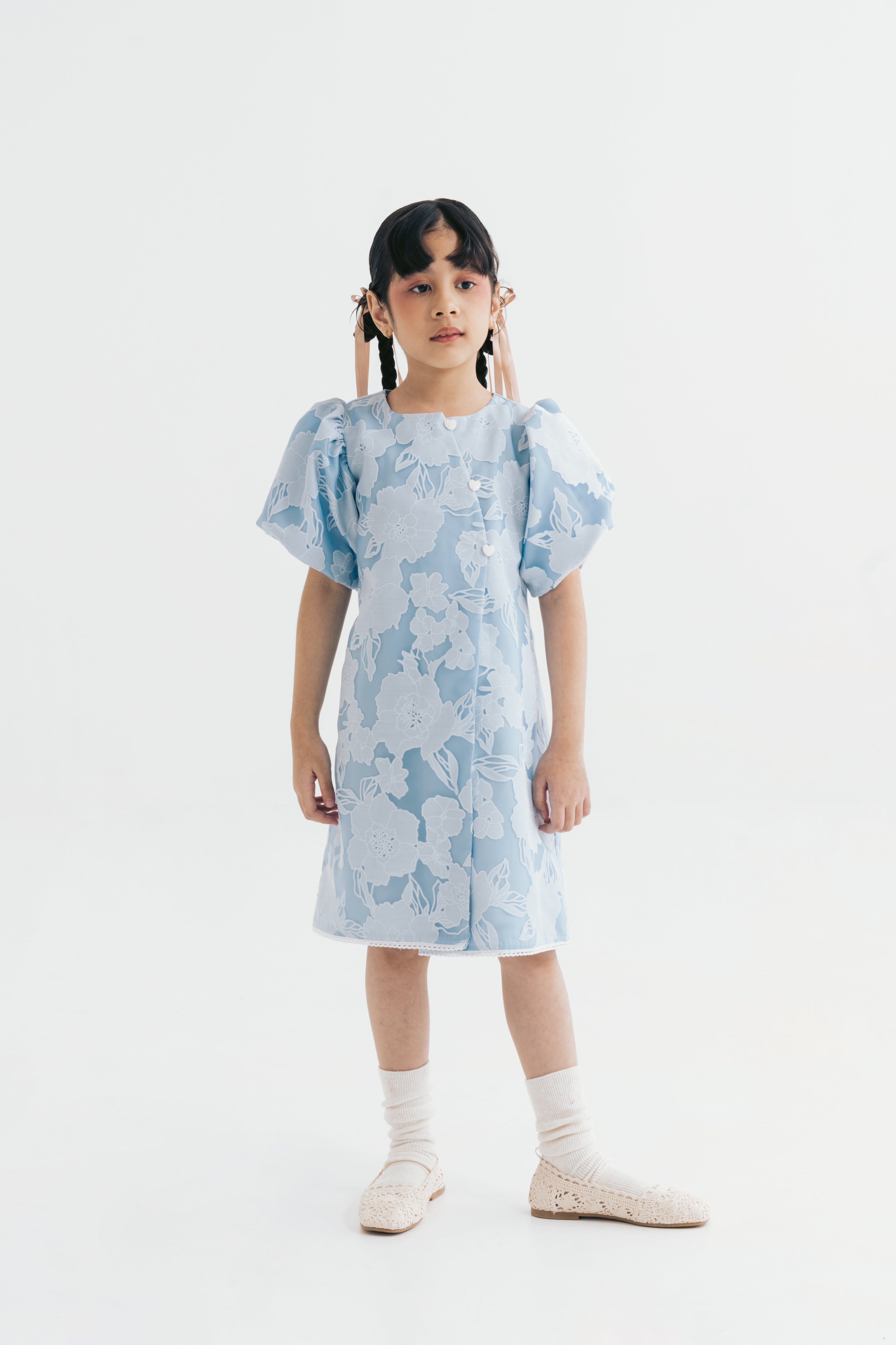 MARCHE DRESS SKYBLUE
