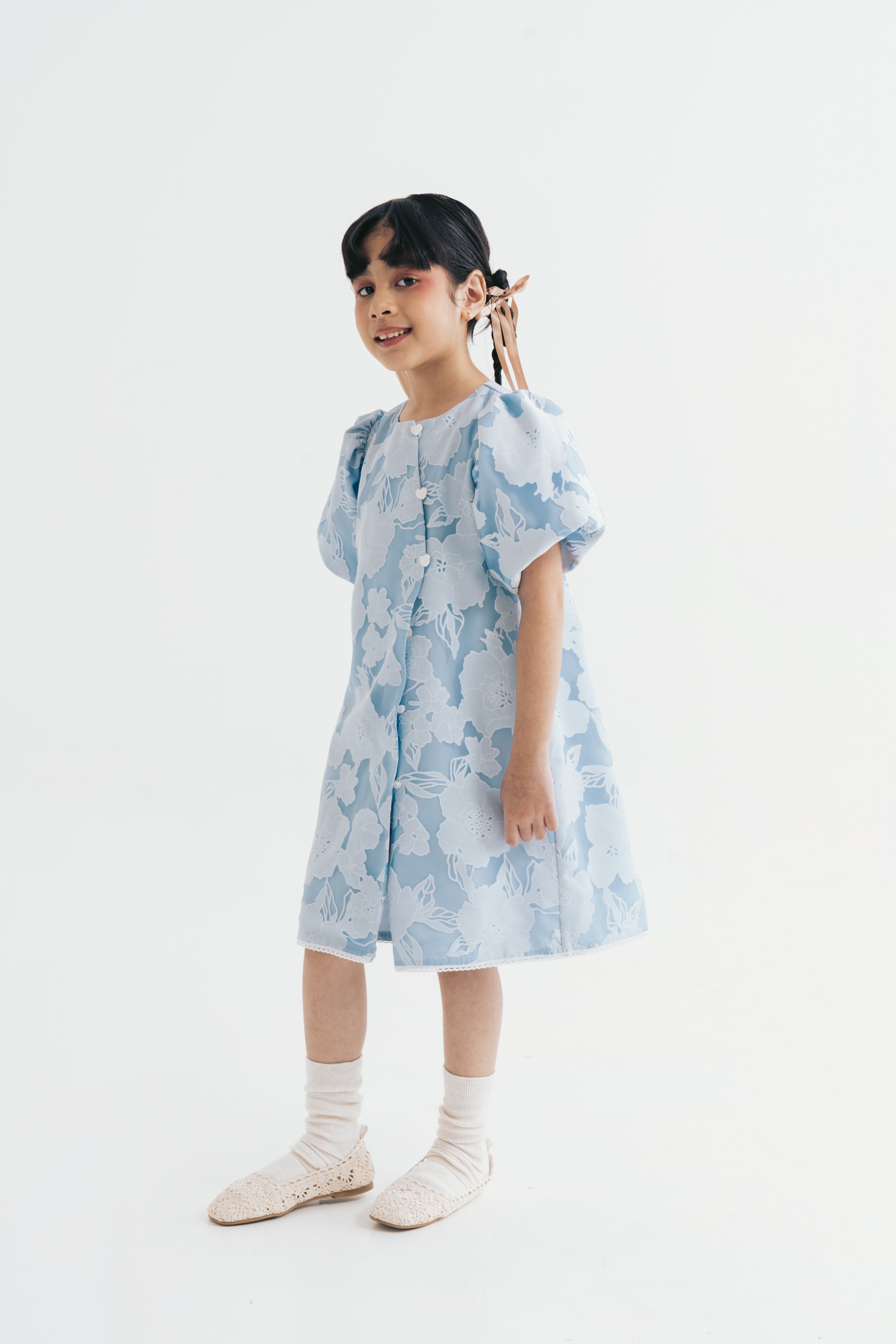MARCHE DRESS SKYBLUE