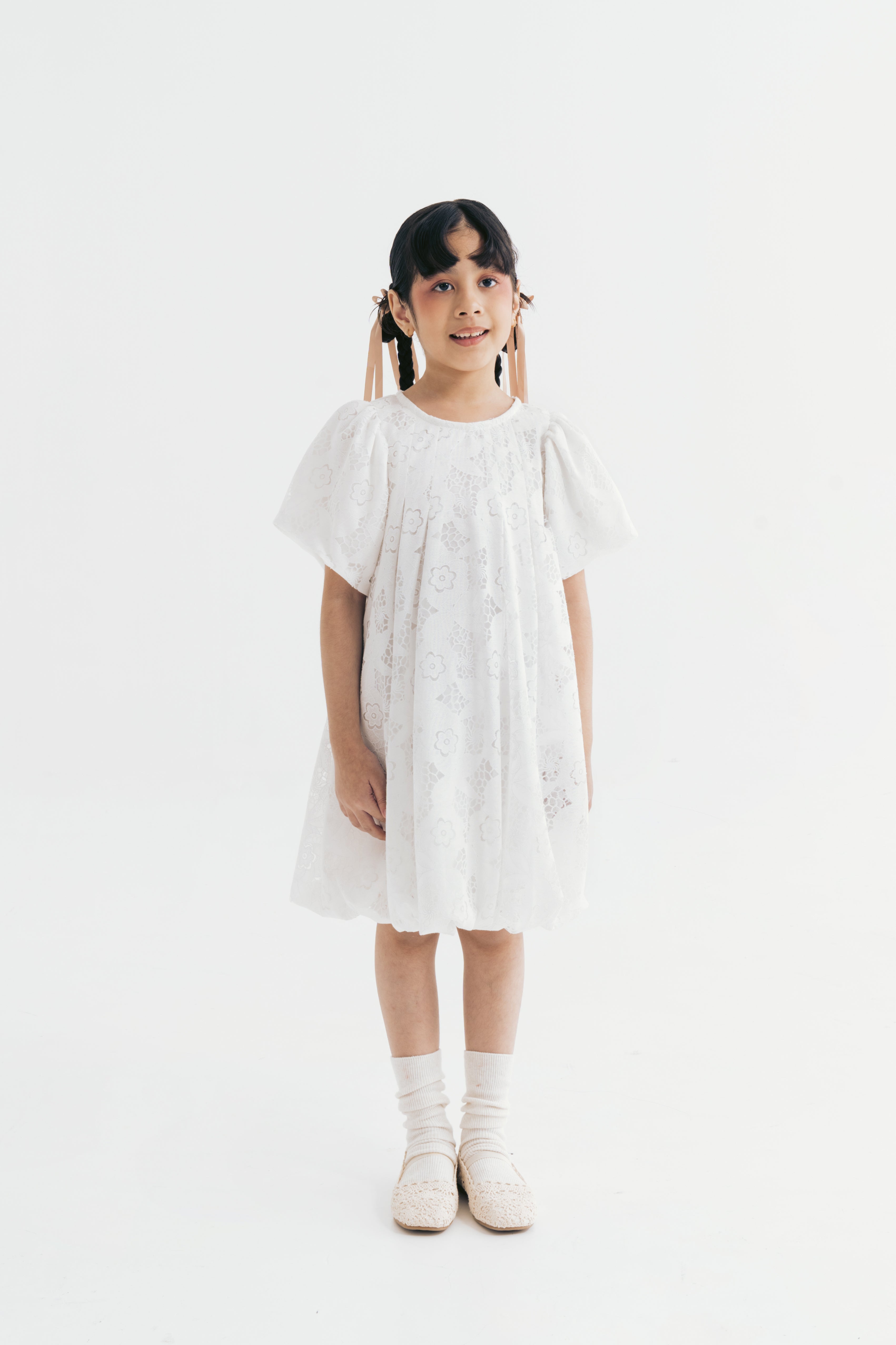 CECILLE DRESS WHITE