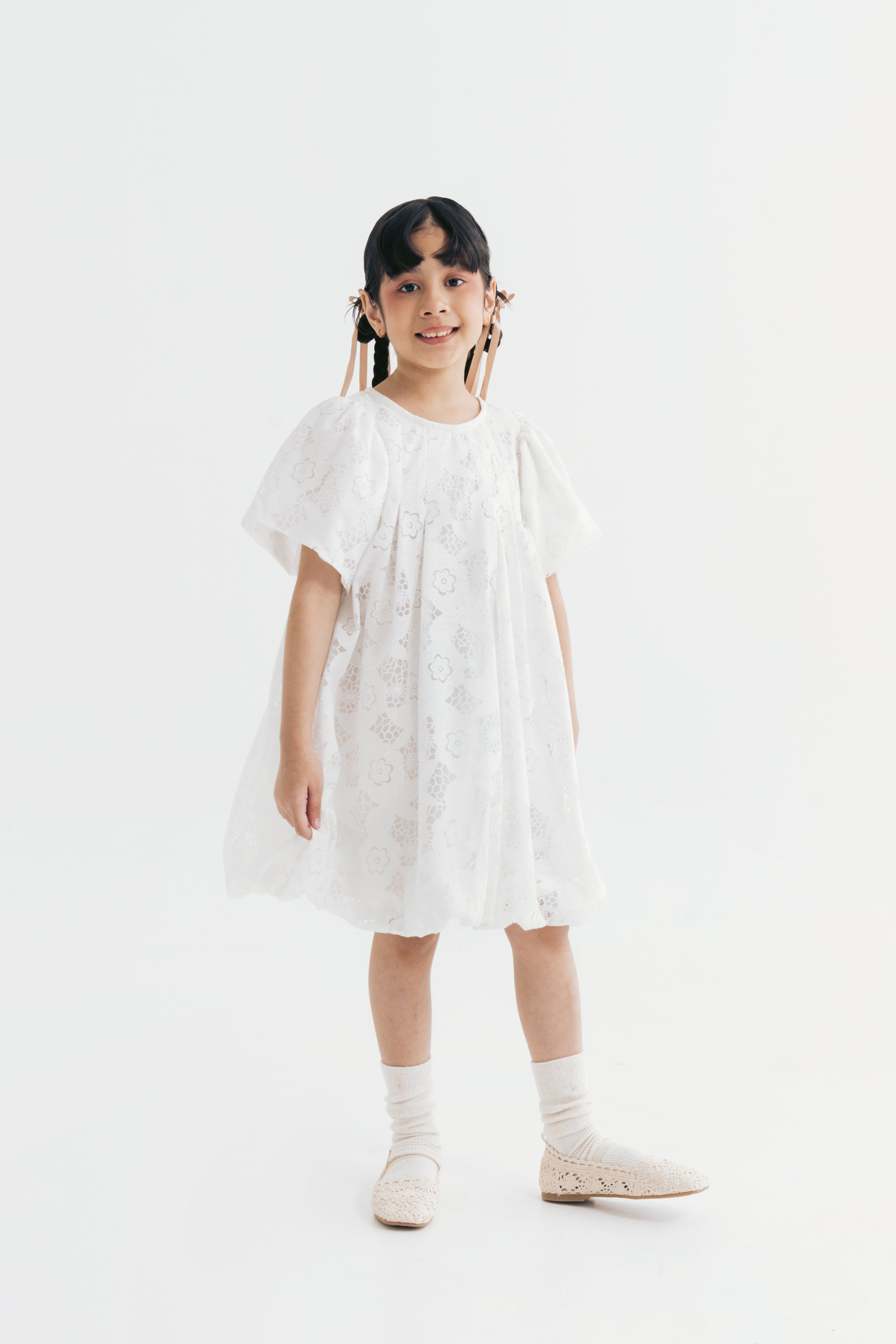 CECILLE DRESS WHITE