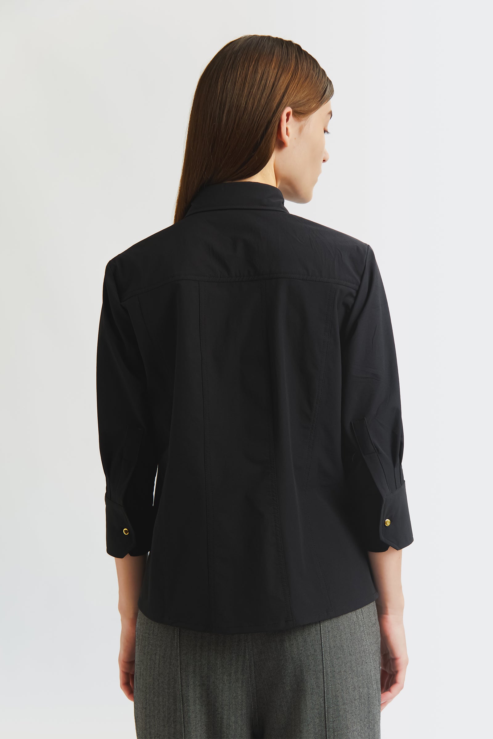 RHEA SHIRT BLACK