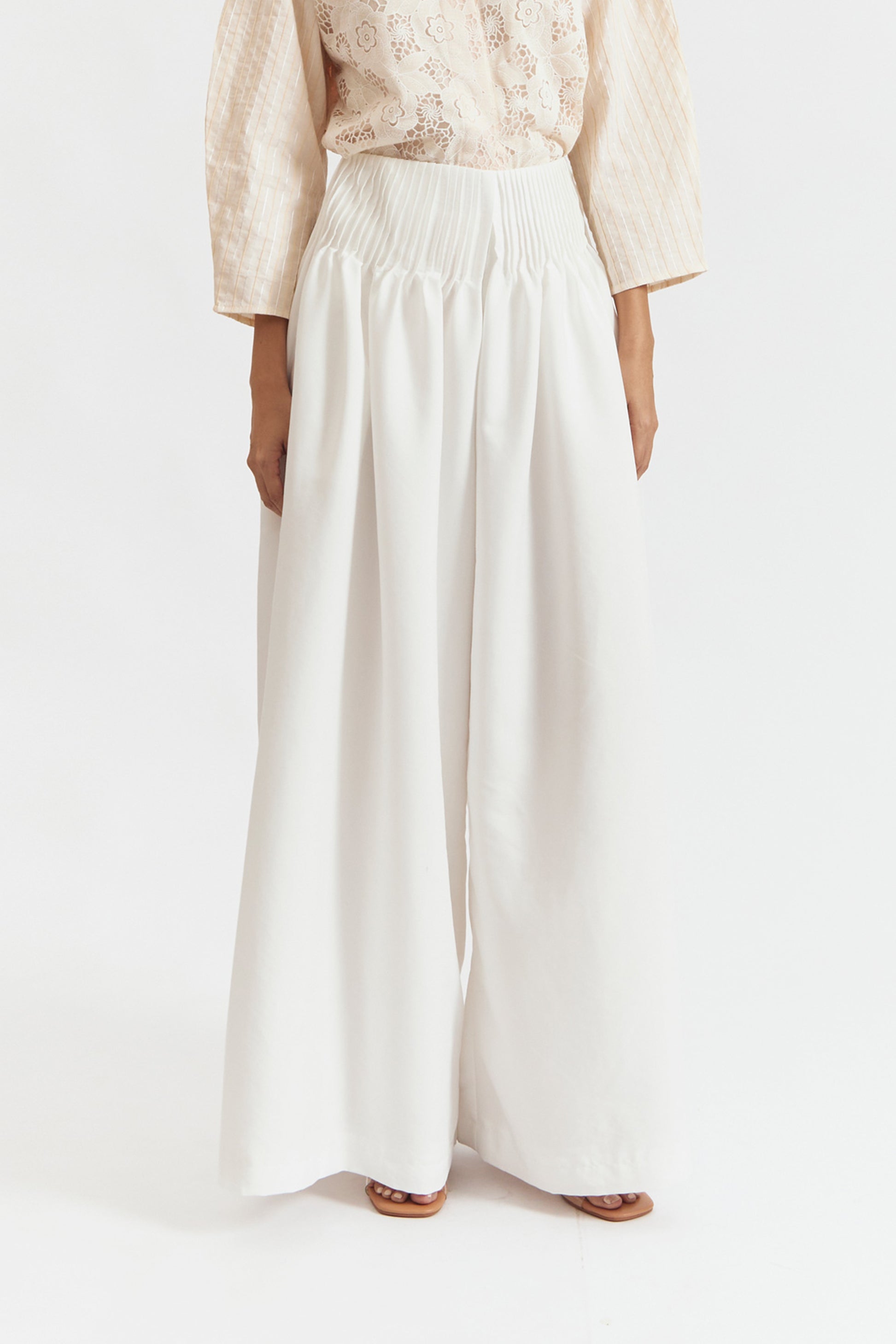 AIDEN PANTS WHITE
