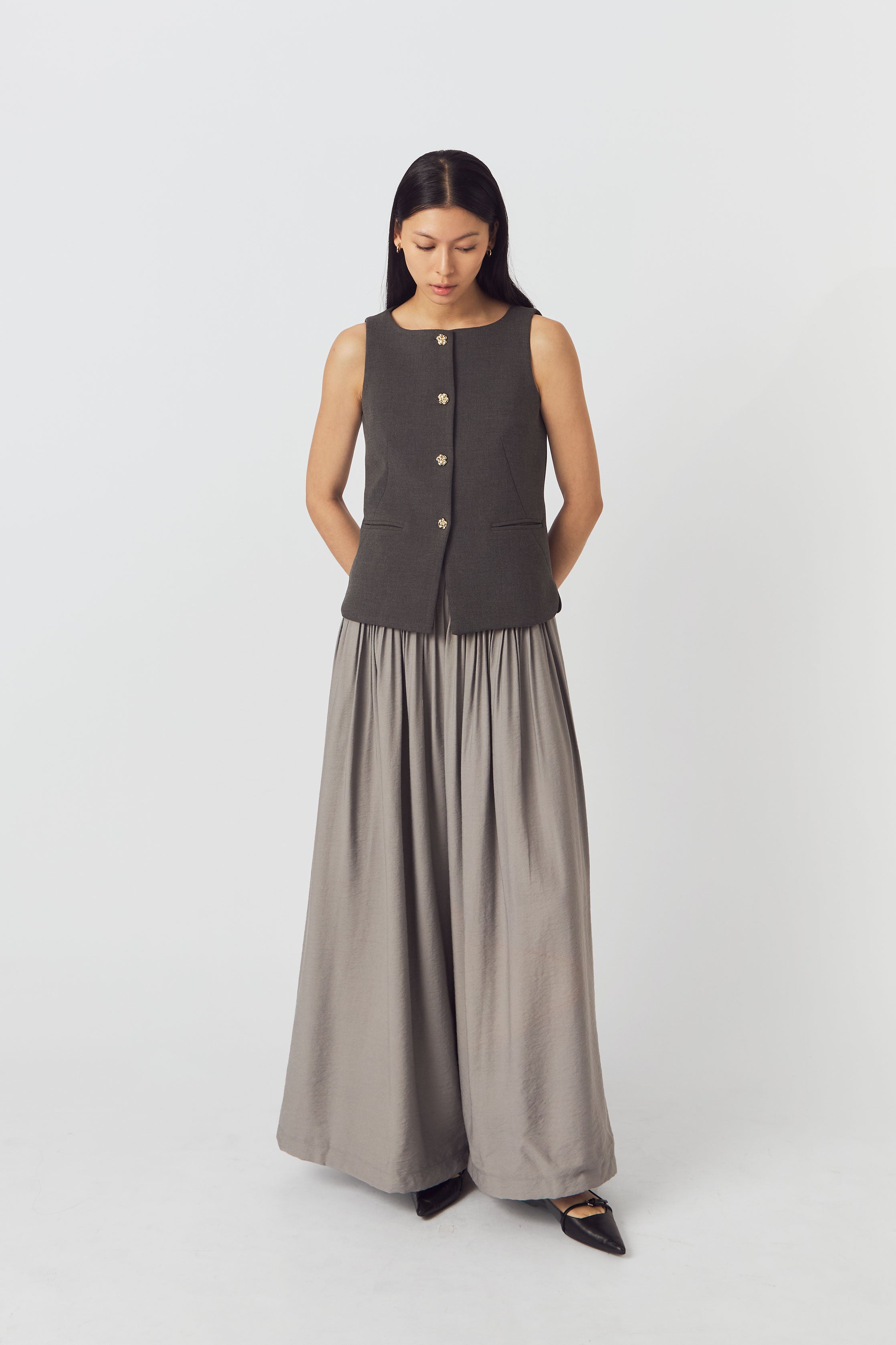 JUDY TOP GREY