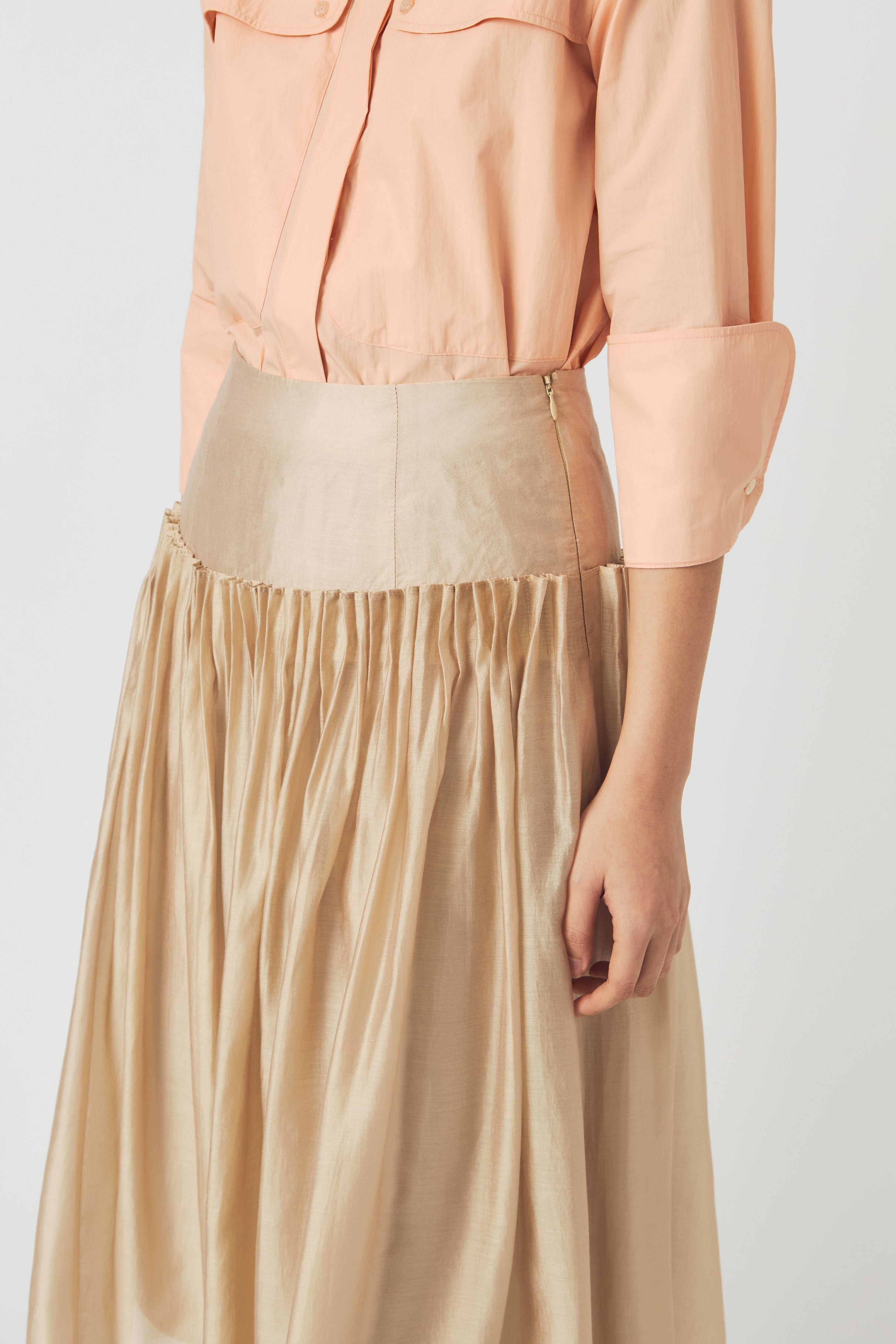 NATJA SKIRT BRONZE