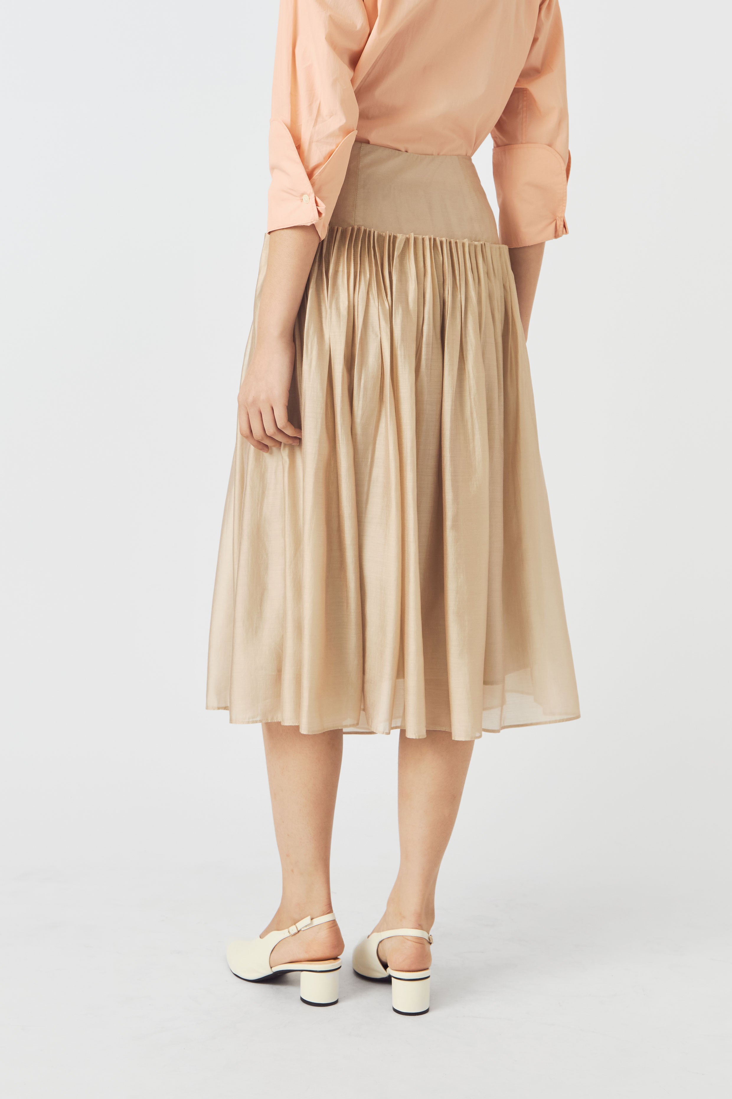 NATJA SKIRT BRONZE