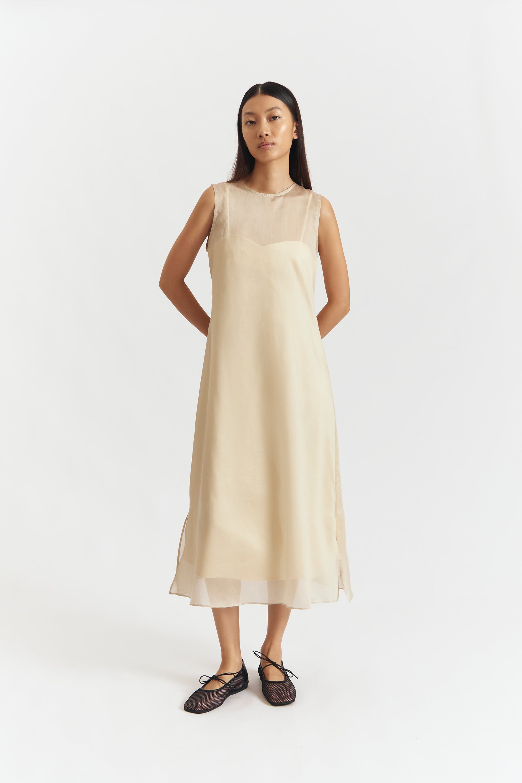 ROCCA DRESS BRONZE