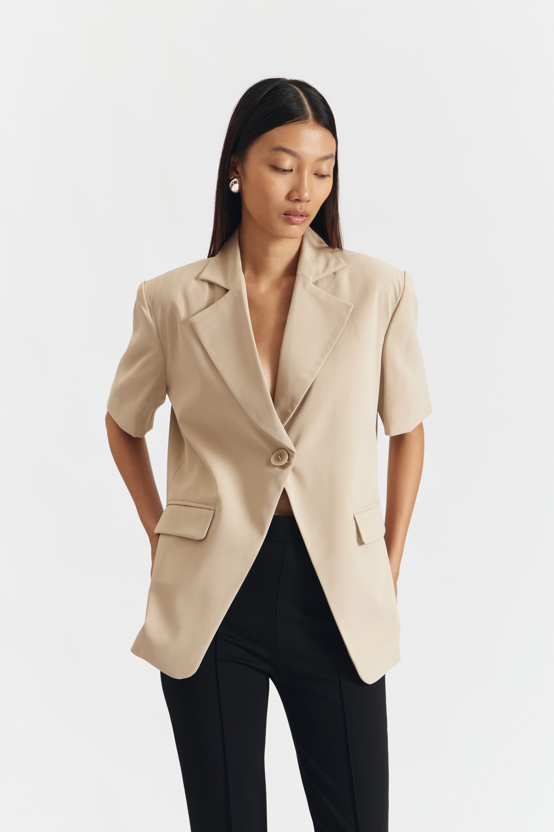 GETTA BLAZER BEIGE