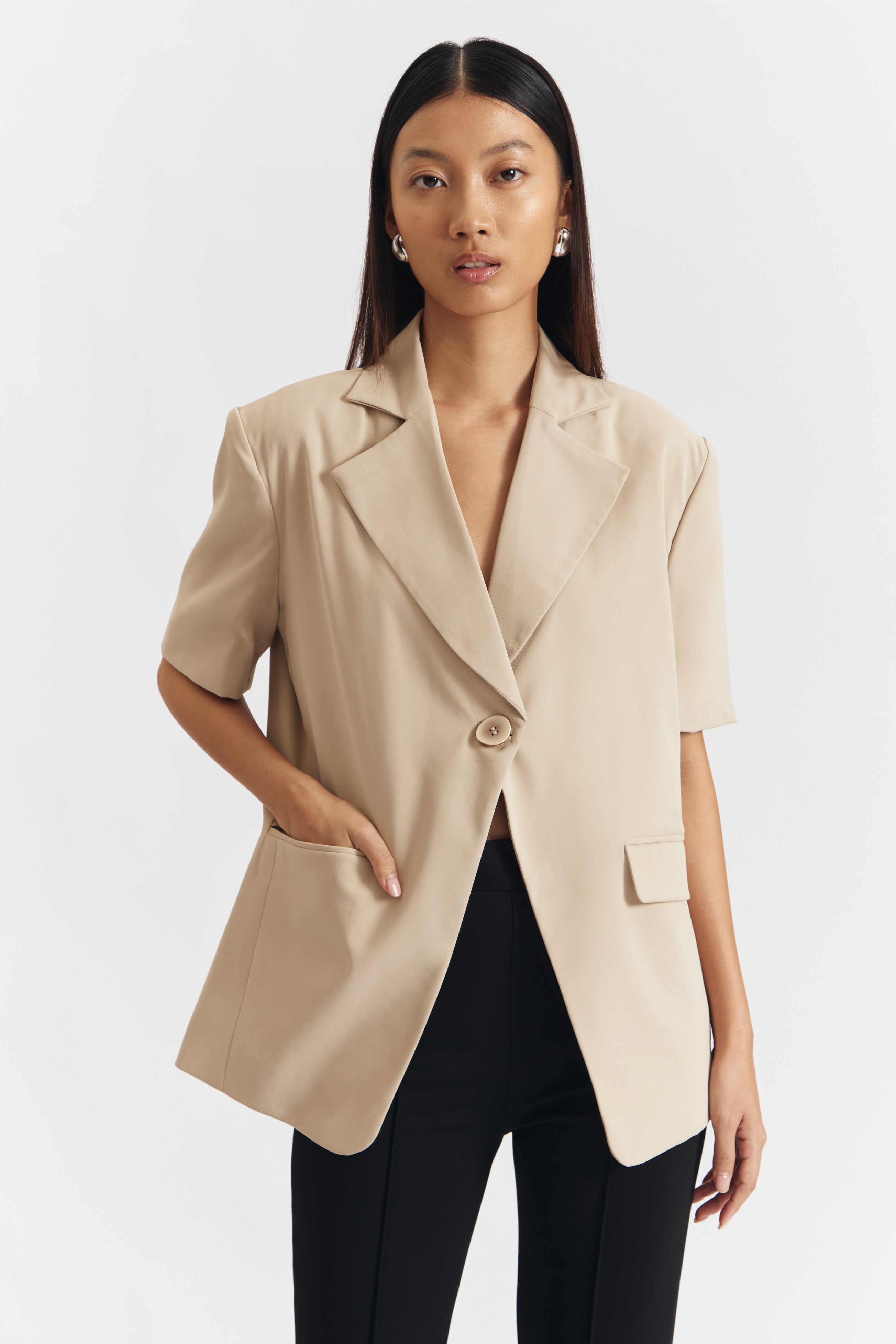 GETTA BLAZER BEIGE