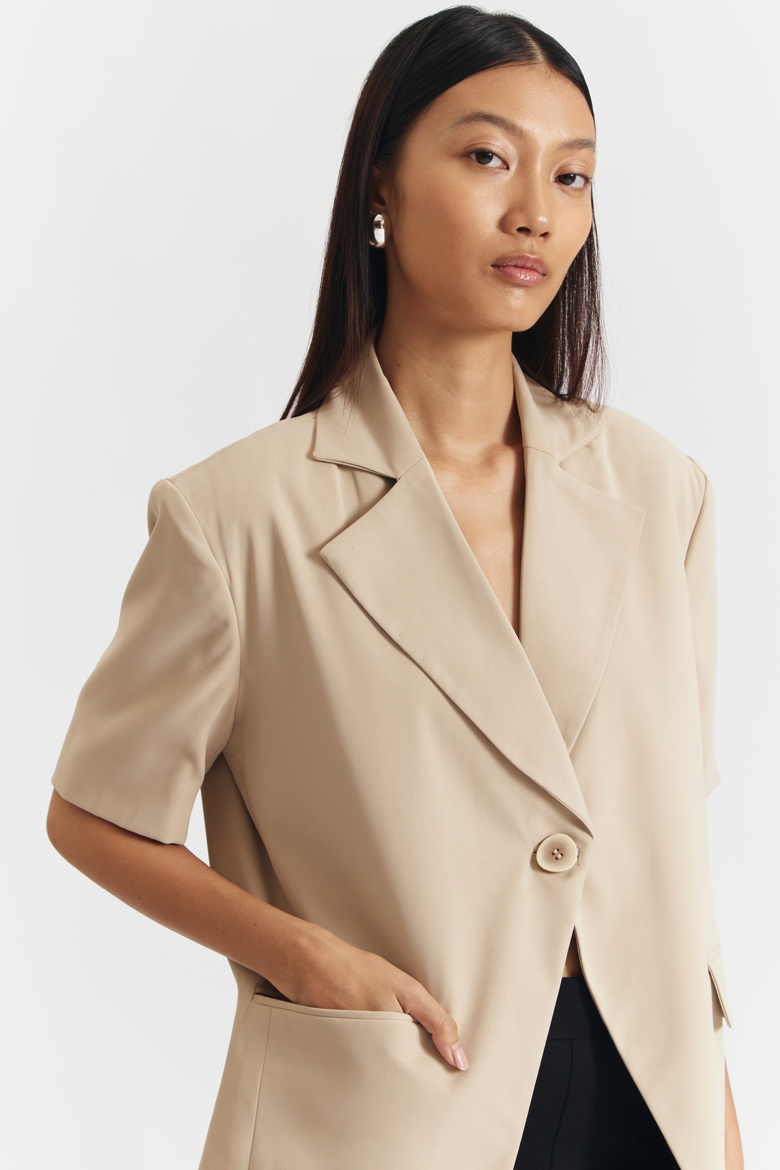 GETTA BLAZER BEIGE