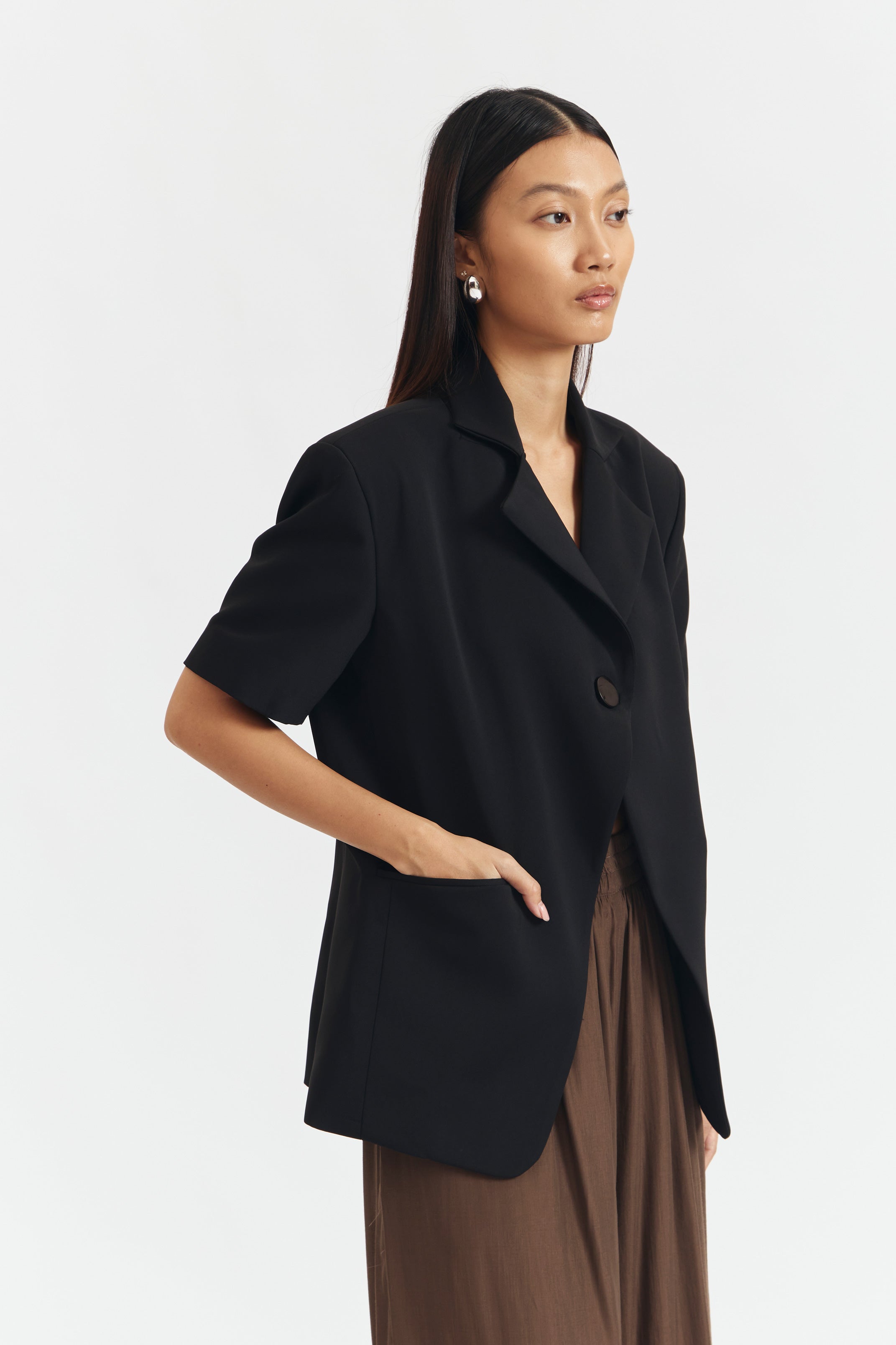 GETTA BLAZER BLACK
