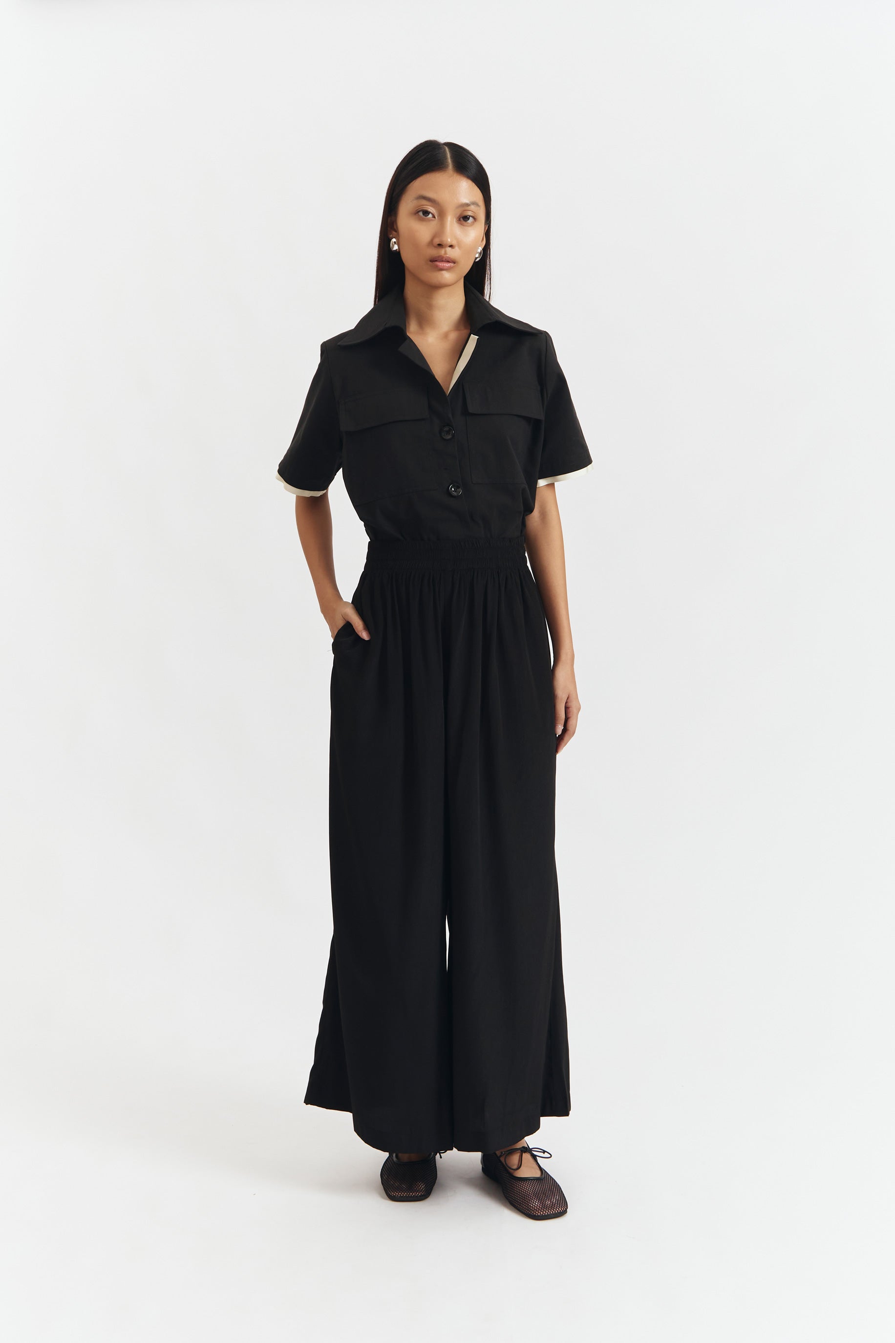 ZICCA PANTS BLACK