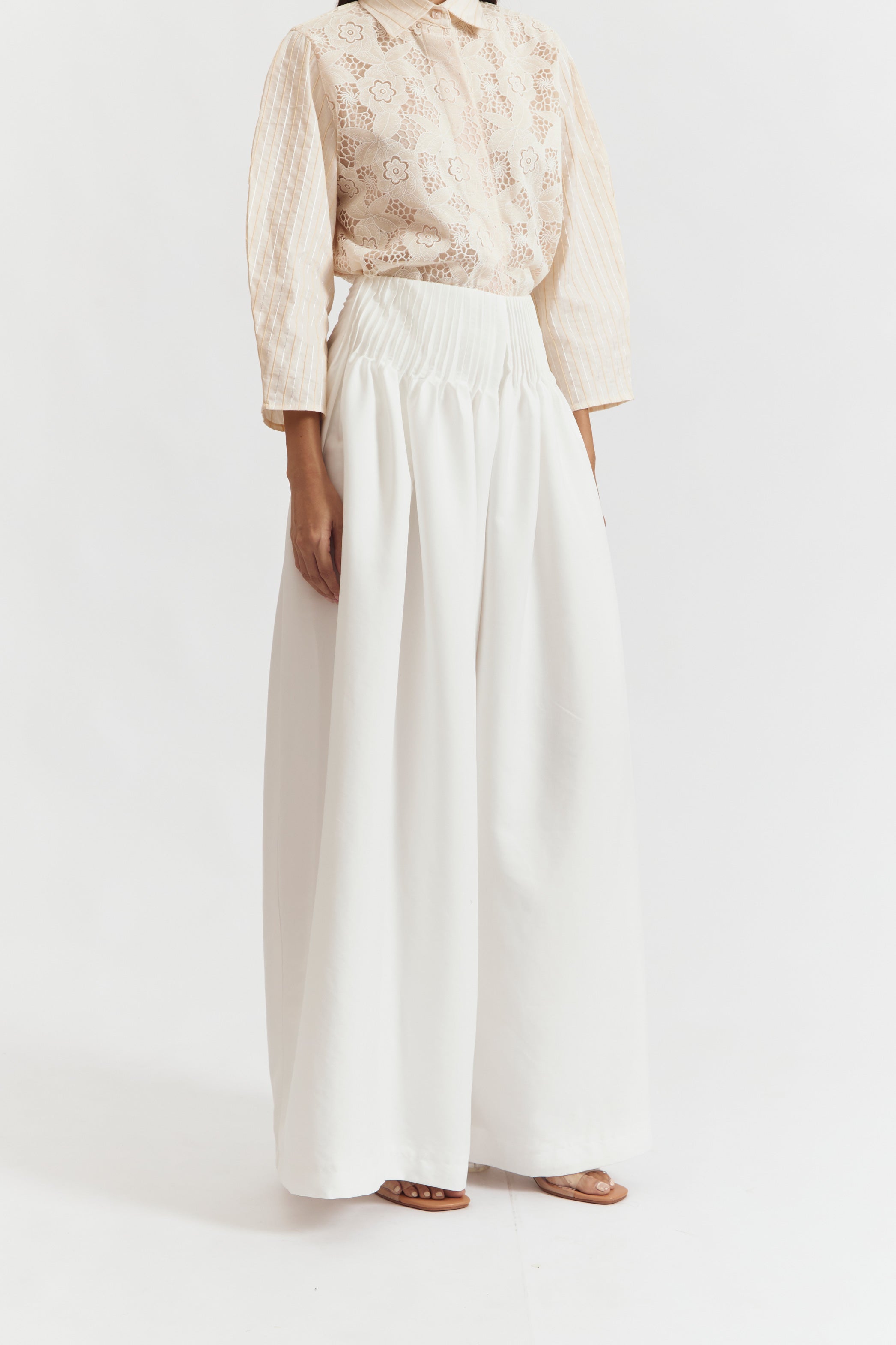 AIDEN PANTS WHITE