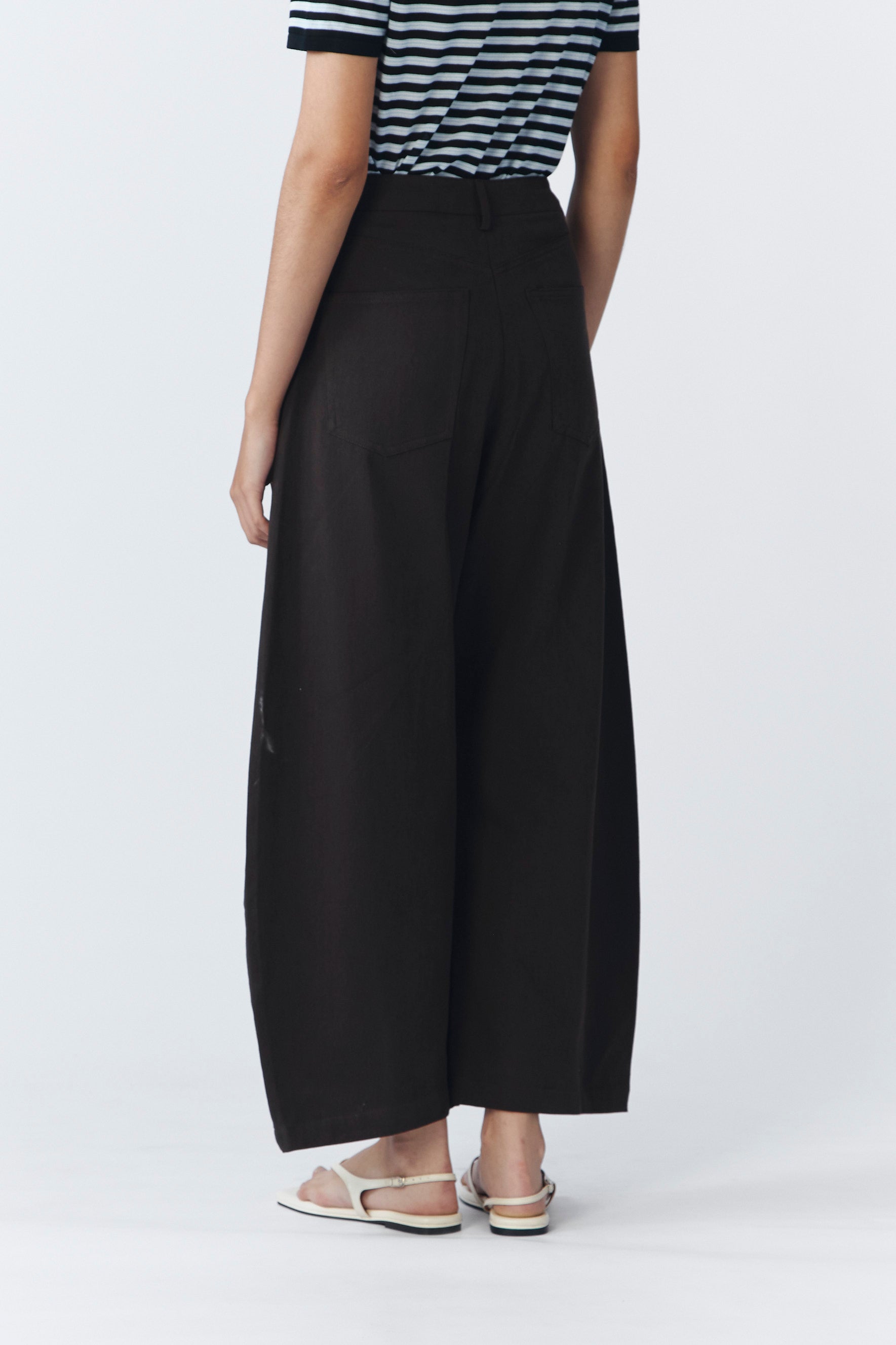 RUIGA PANTS DARK BROWN