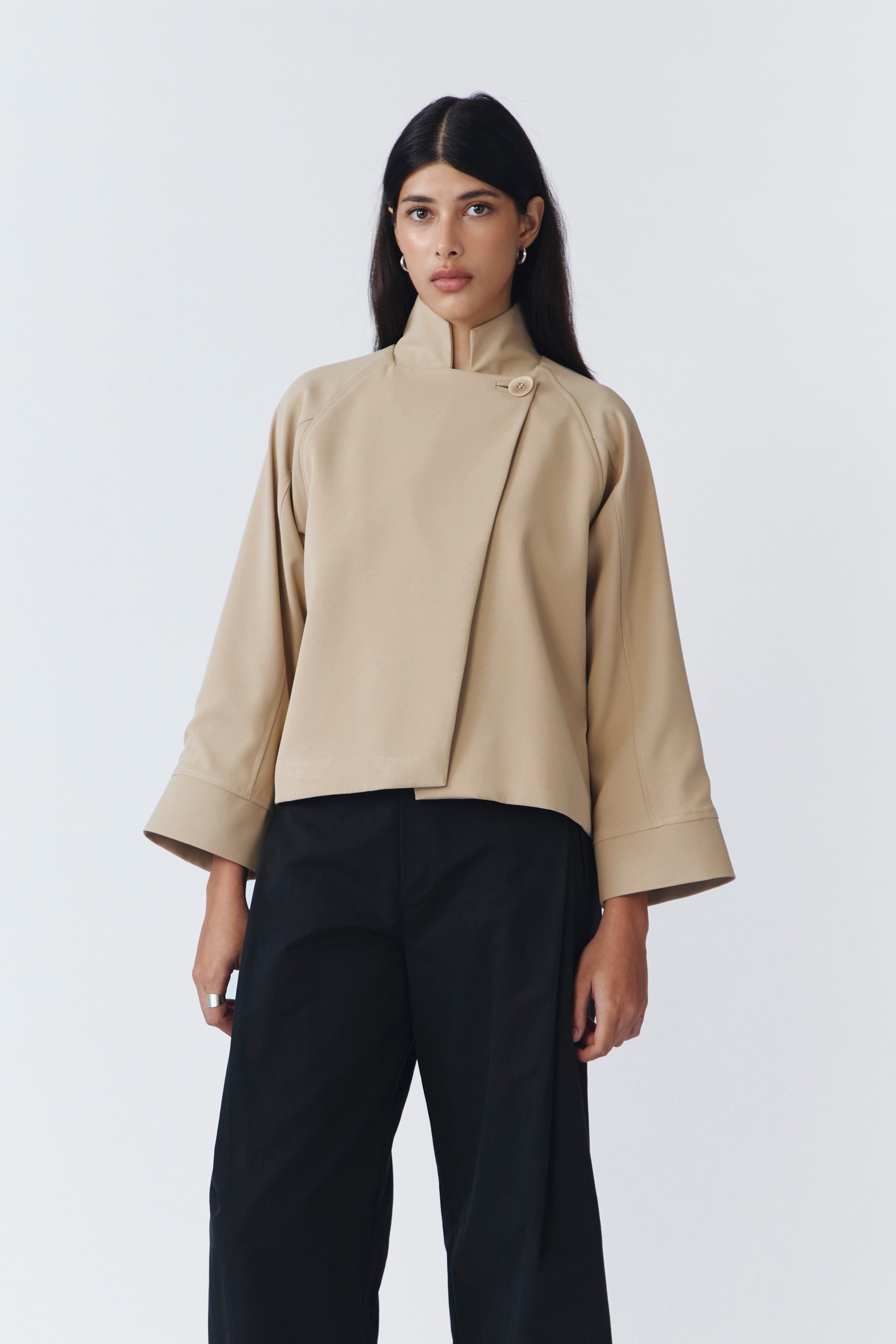 SHAN BLAZER BEIGE