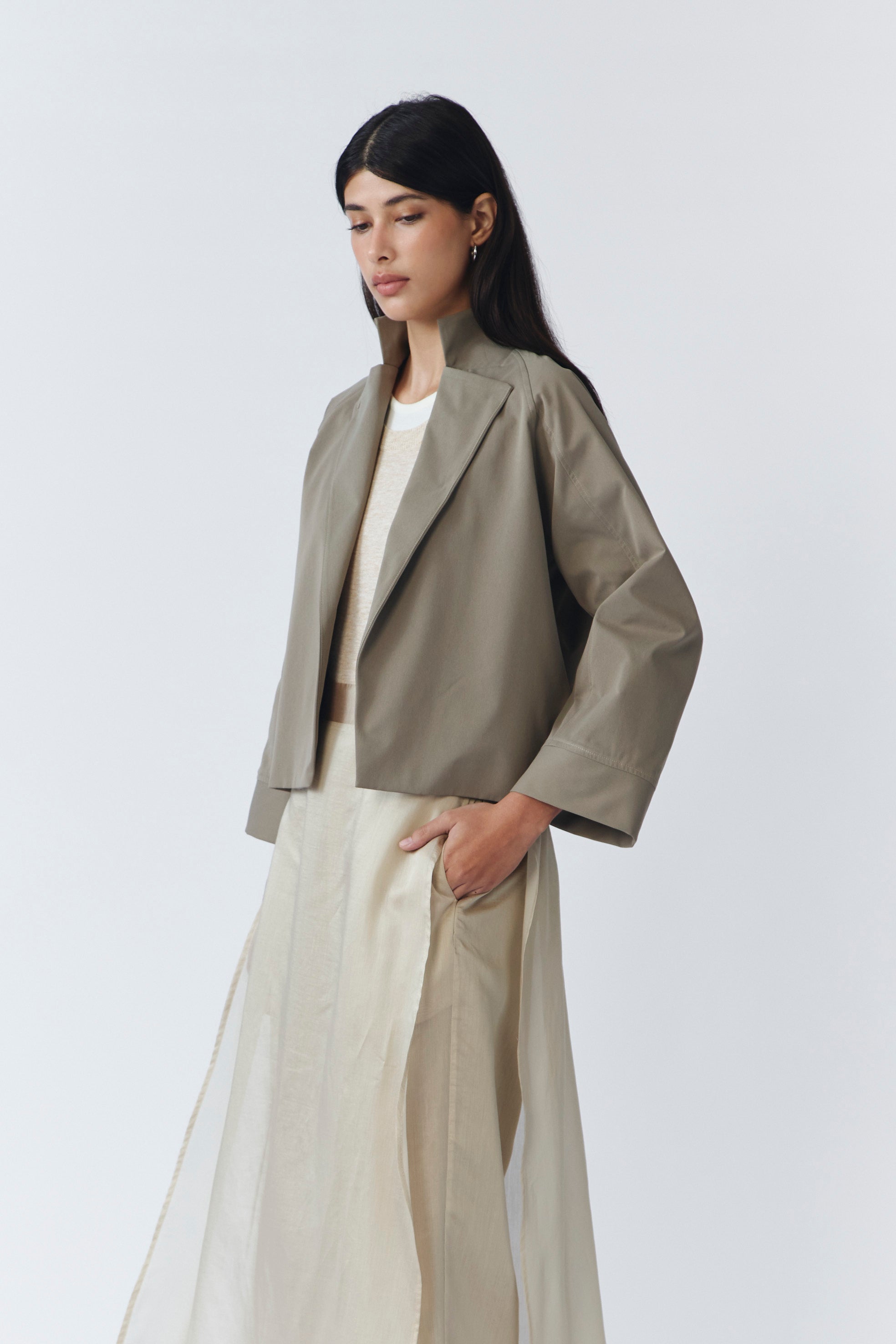 SHAN BLAZER OLIVE