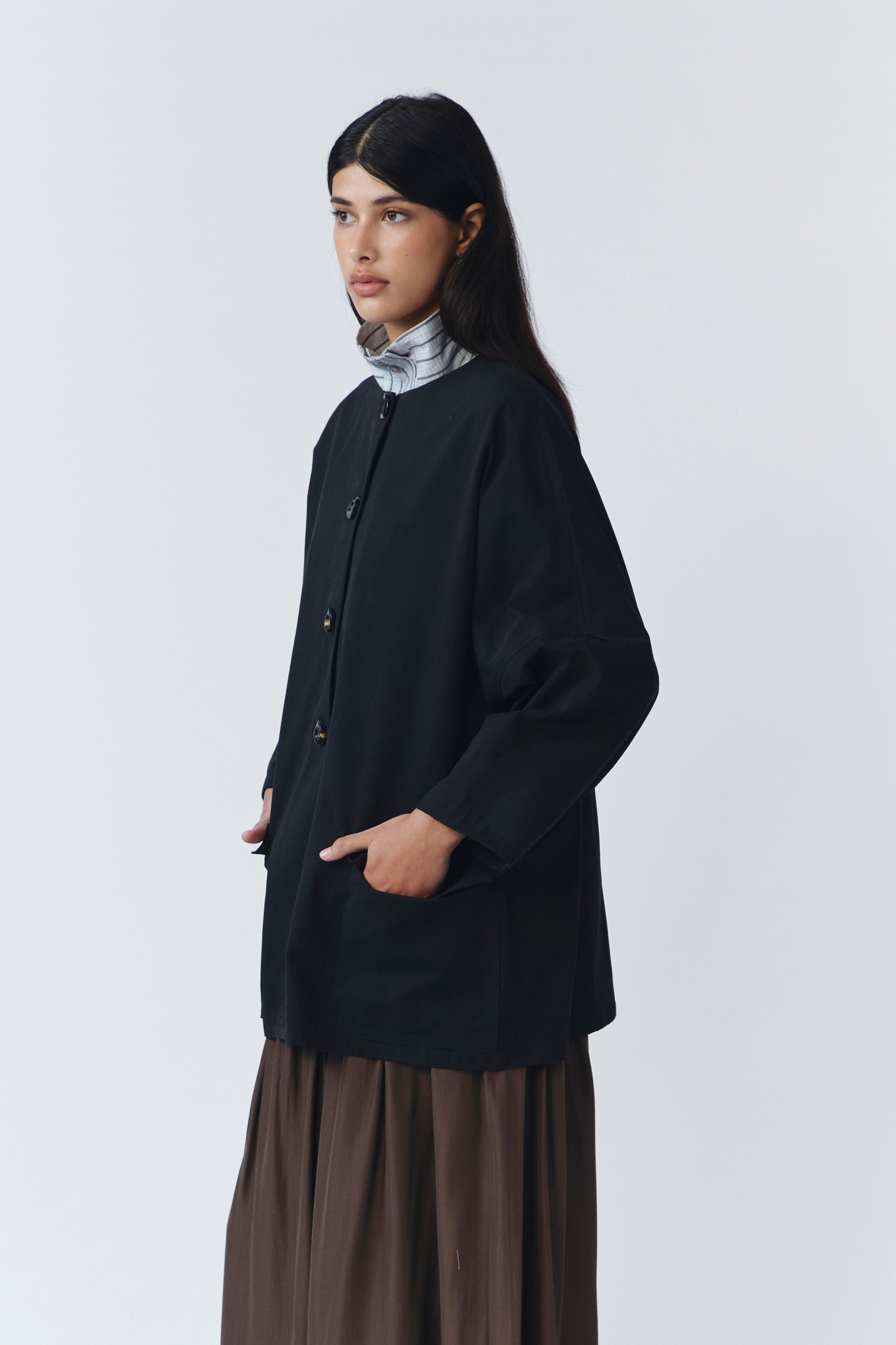 HUNO JACKET BLACK