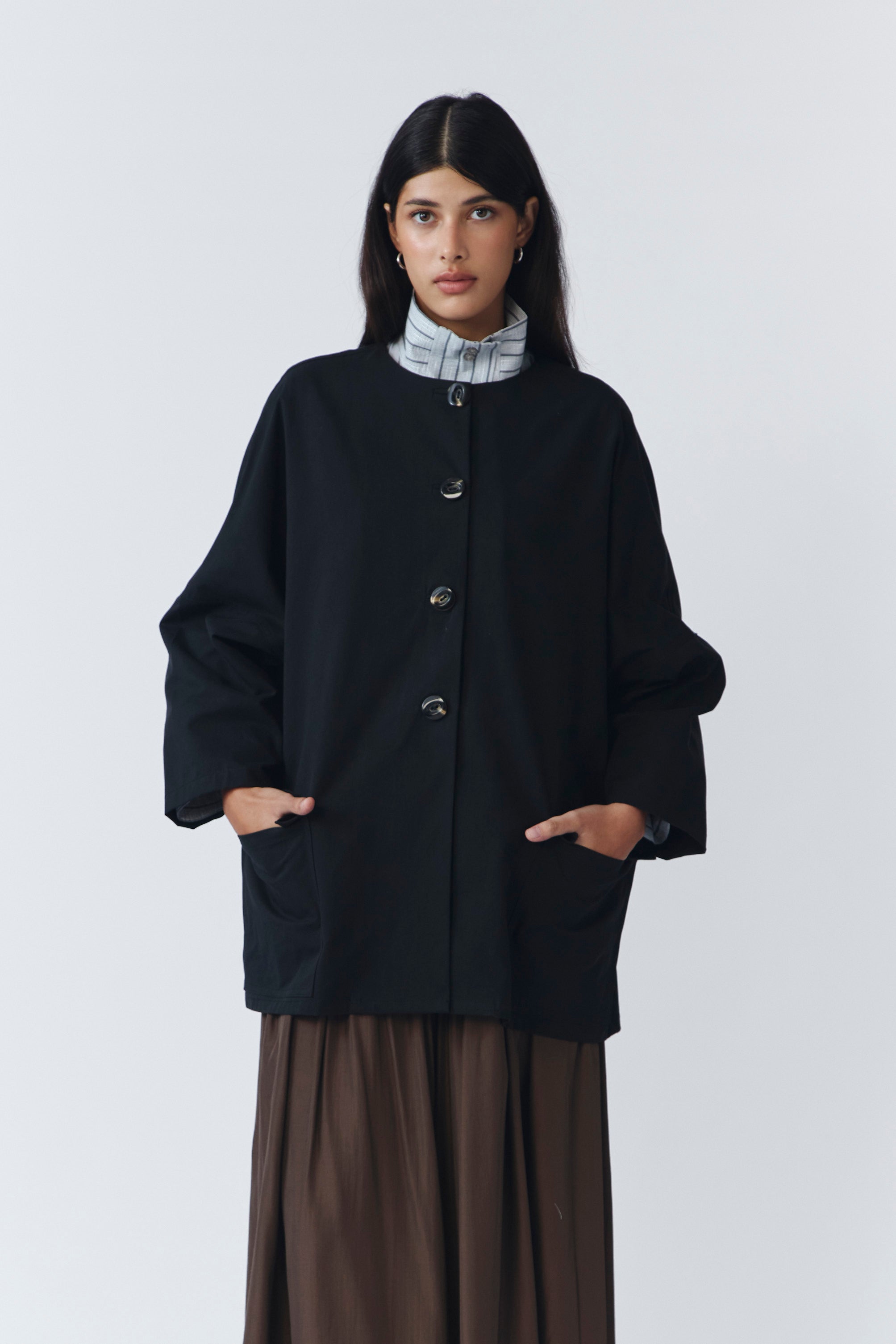 HUNO JACKET BLACK