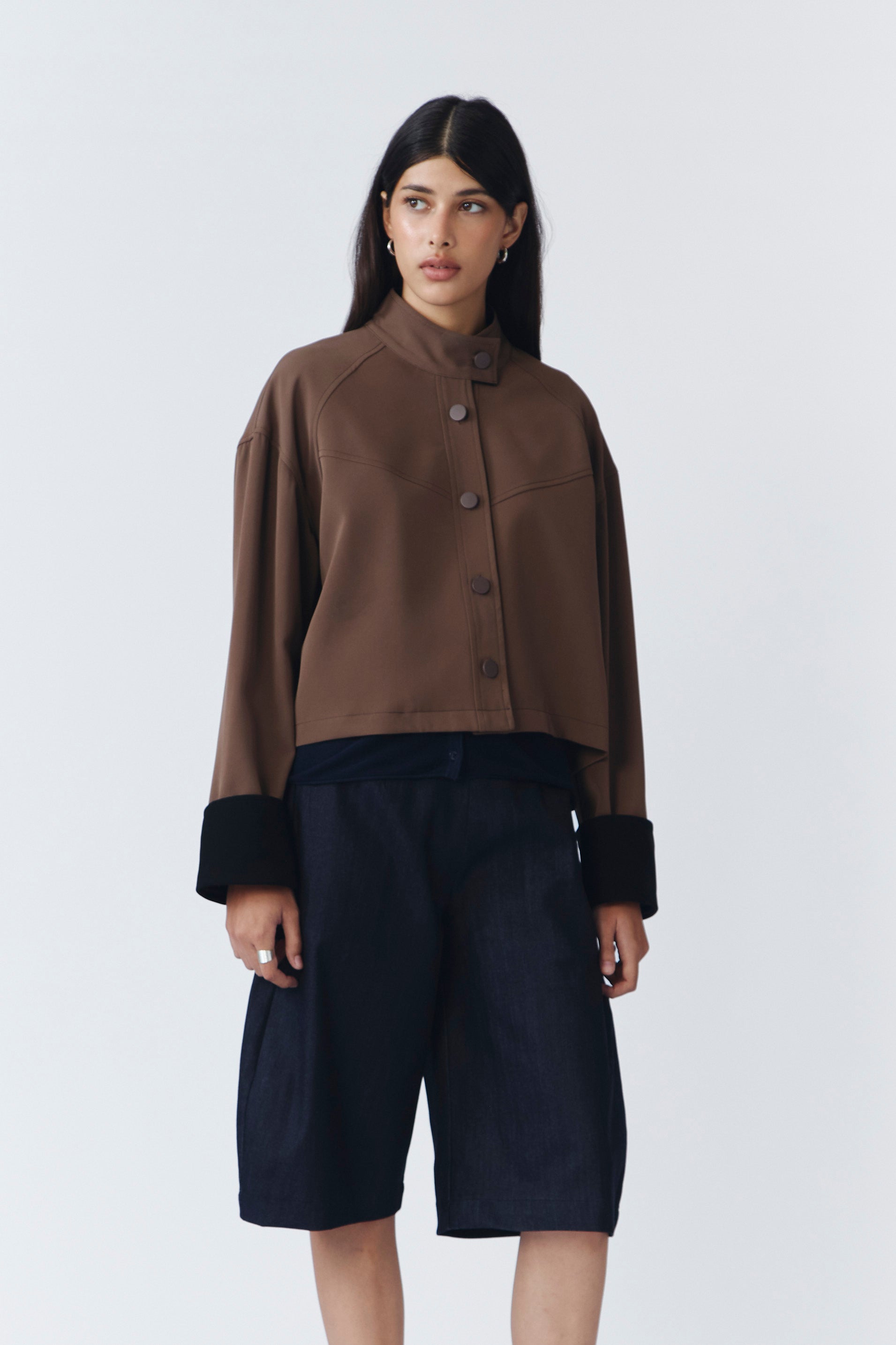 AILE JACKET BROWN