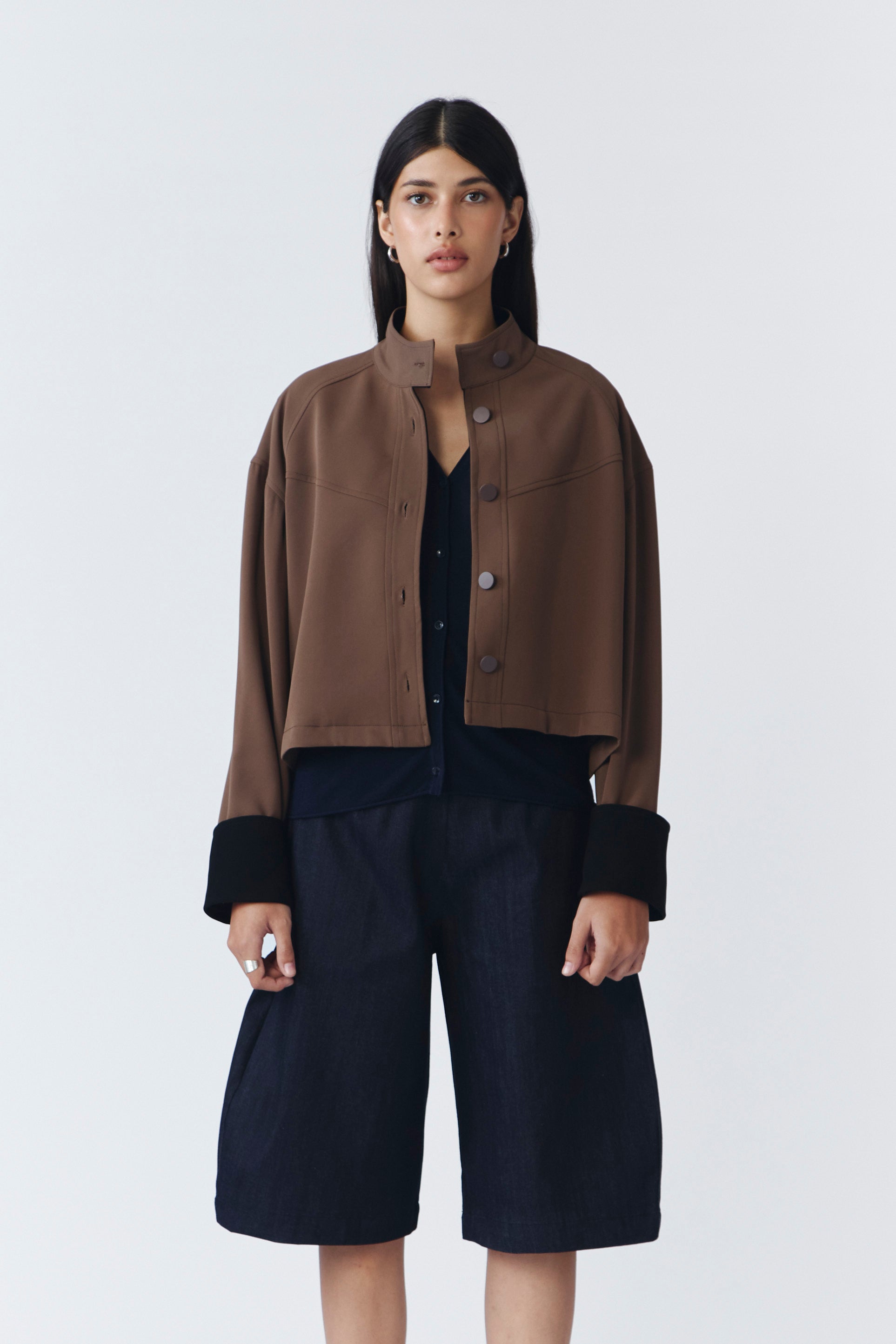 AILE JACKET BROWN