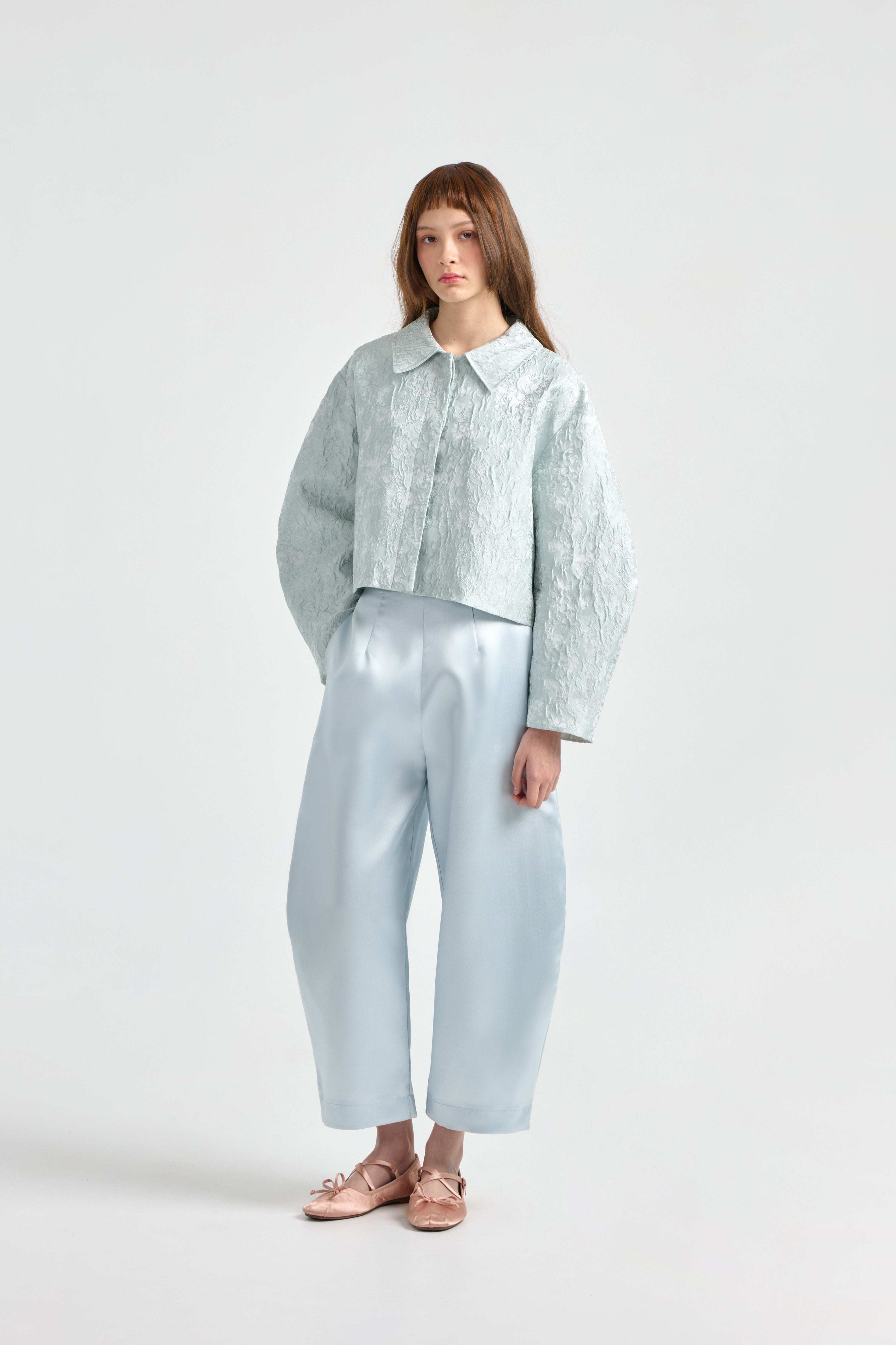 GINNA PANTS DUSTY BLUE