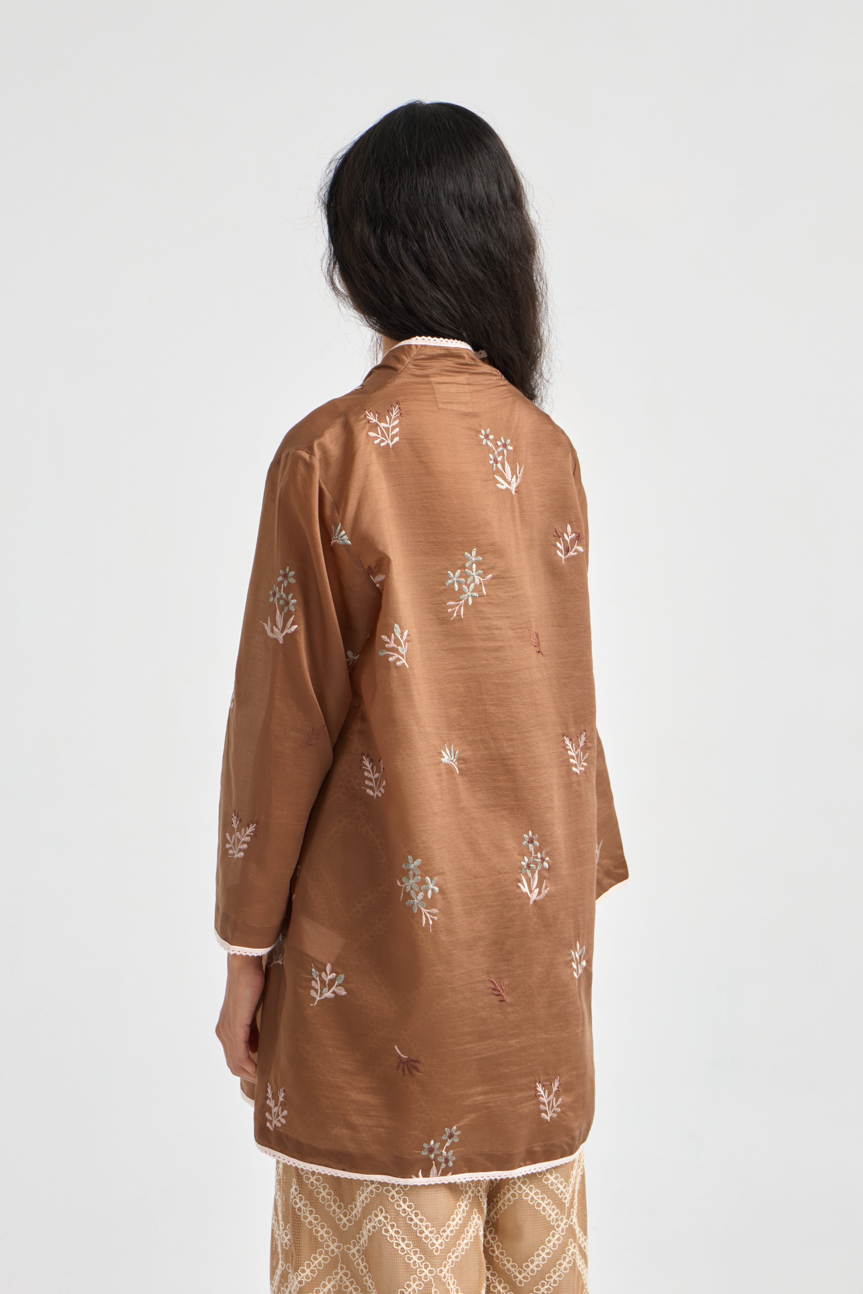 CERFA TOP DARK BROWN
