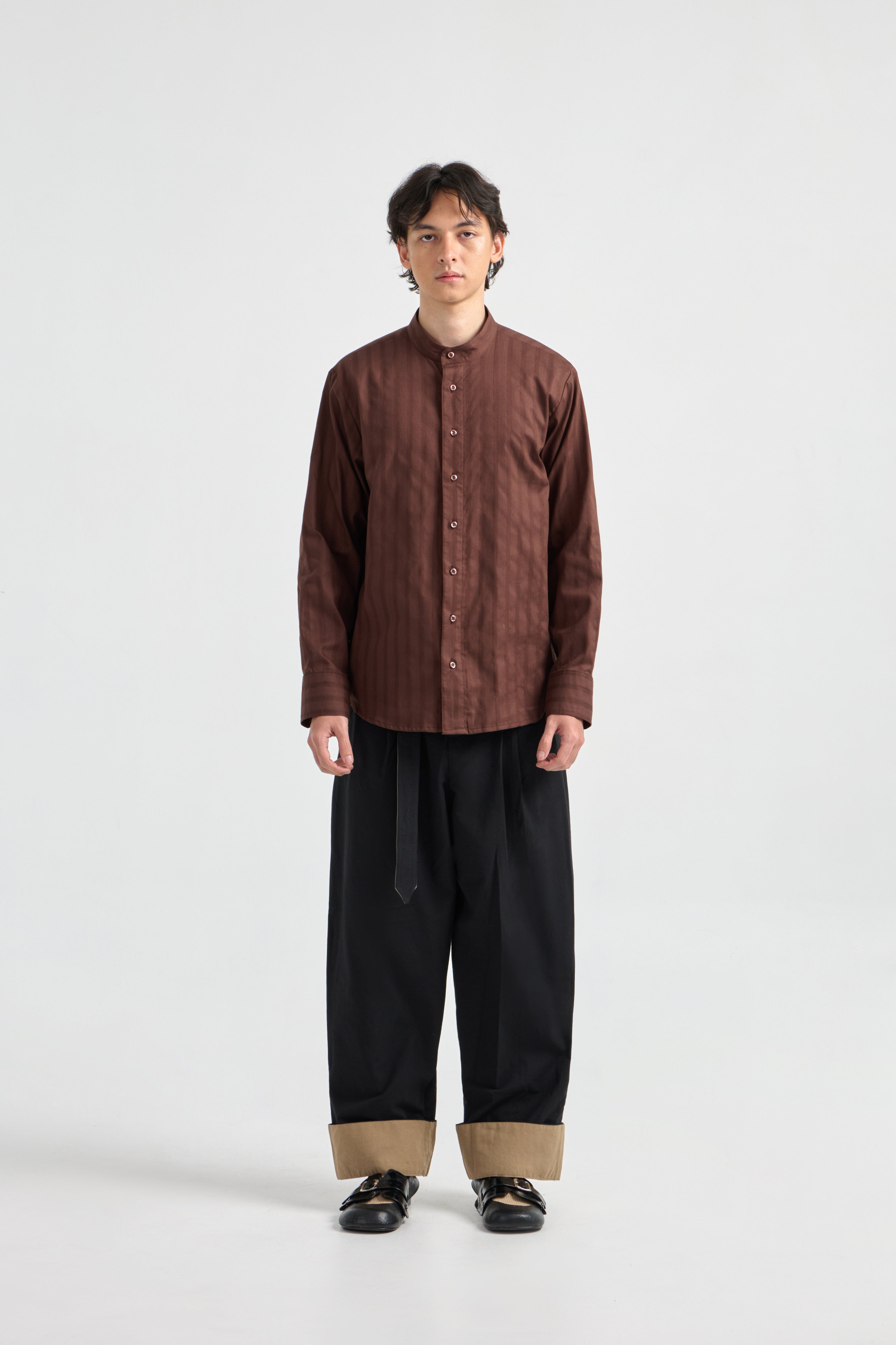 DANNA TOP DARK BROWN