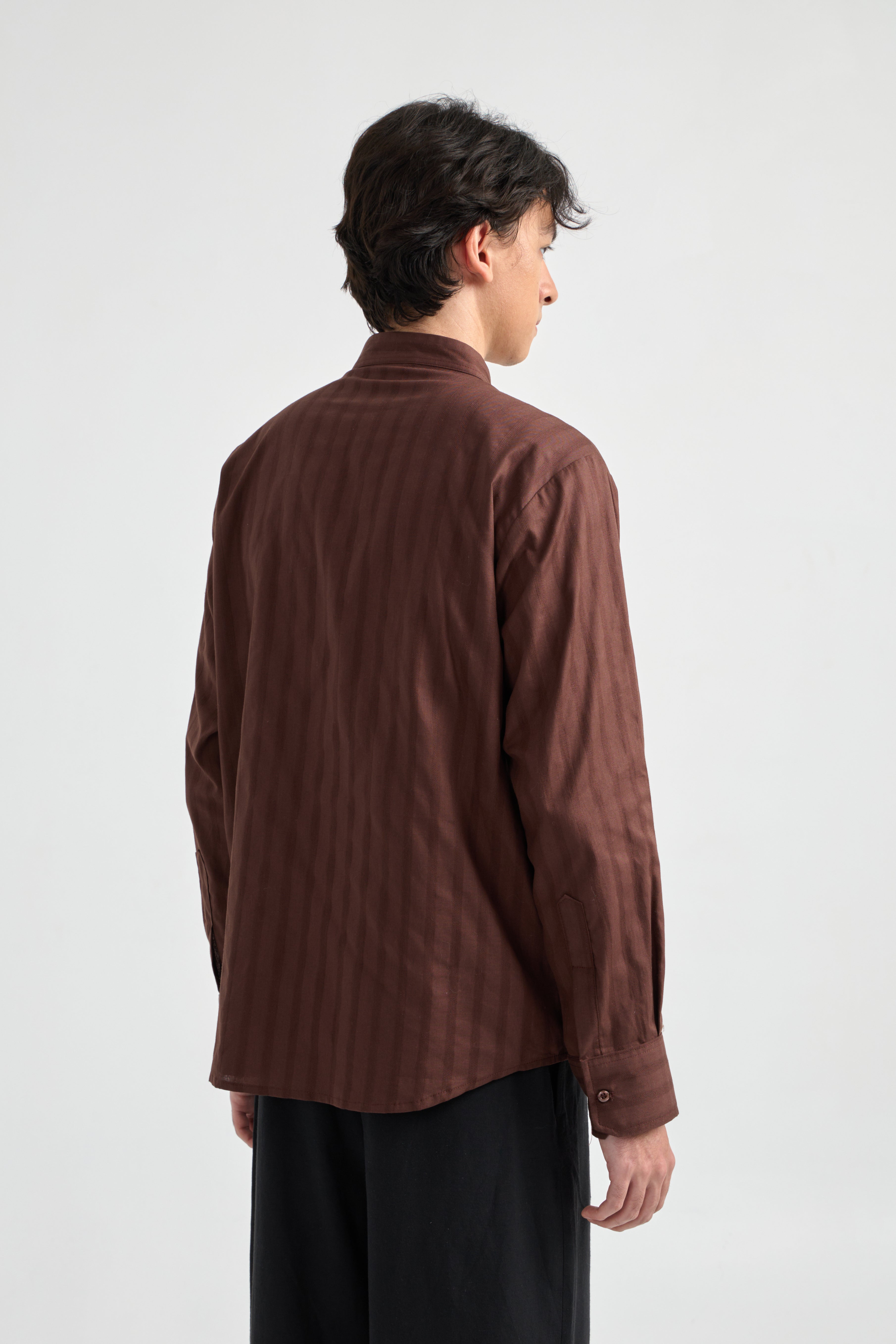 DANNA TOP DARK BROWN