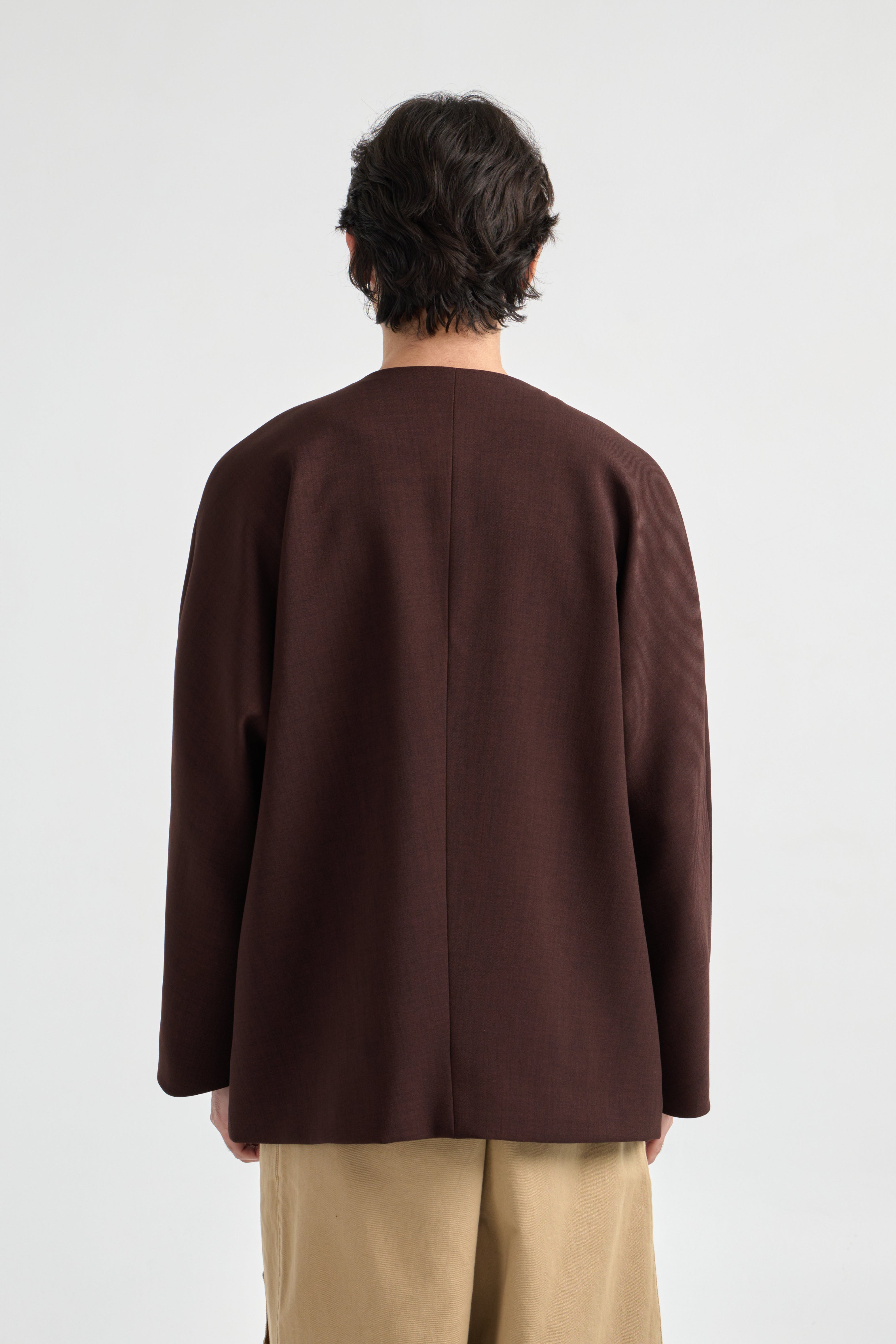 GERRA TOP DARK BROWN